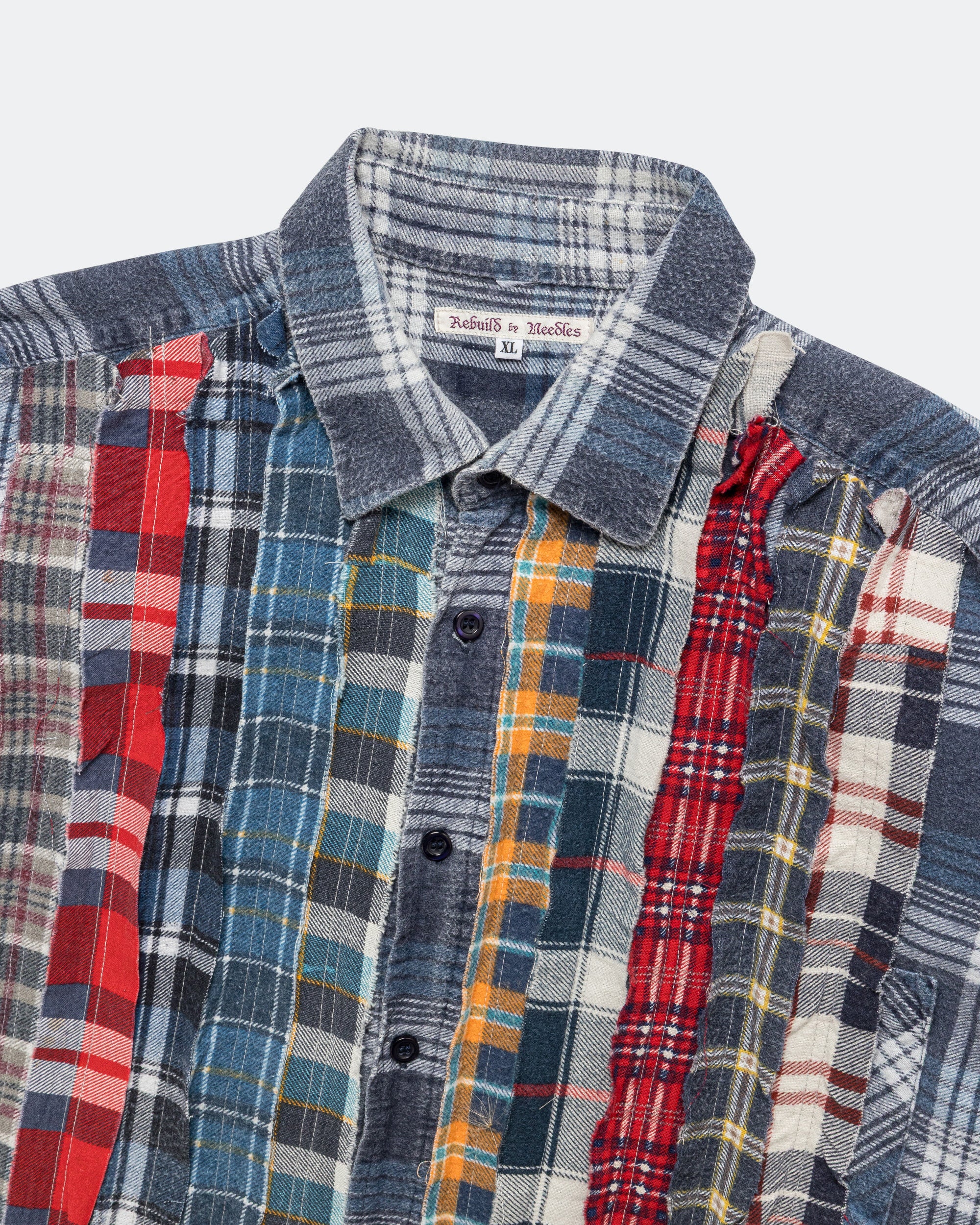 Rebuild Flannel Ribbon Shirt SS26 - X-Large #2 - Image 2