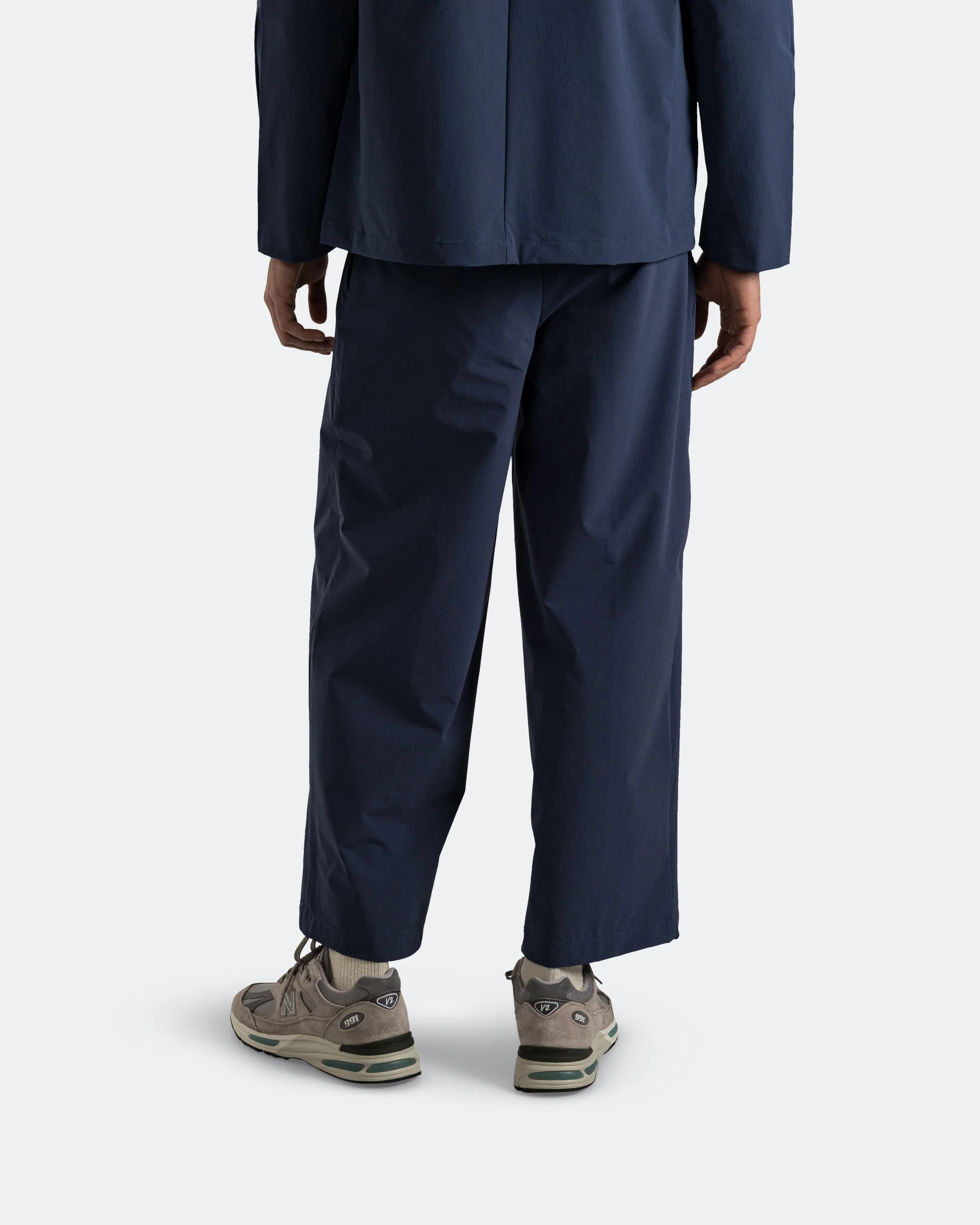 Wide Pant - Navy - Image 4