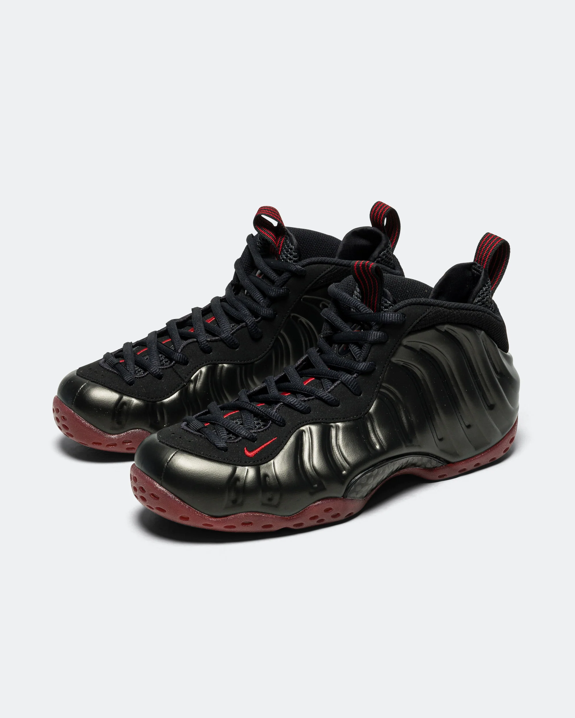 Air Foamposite One - Black/Varsity Red - Image 2