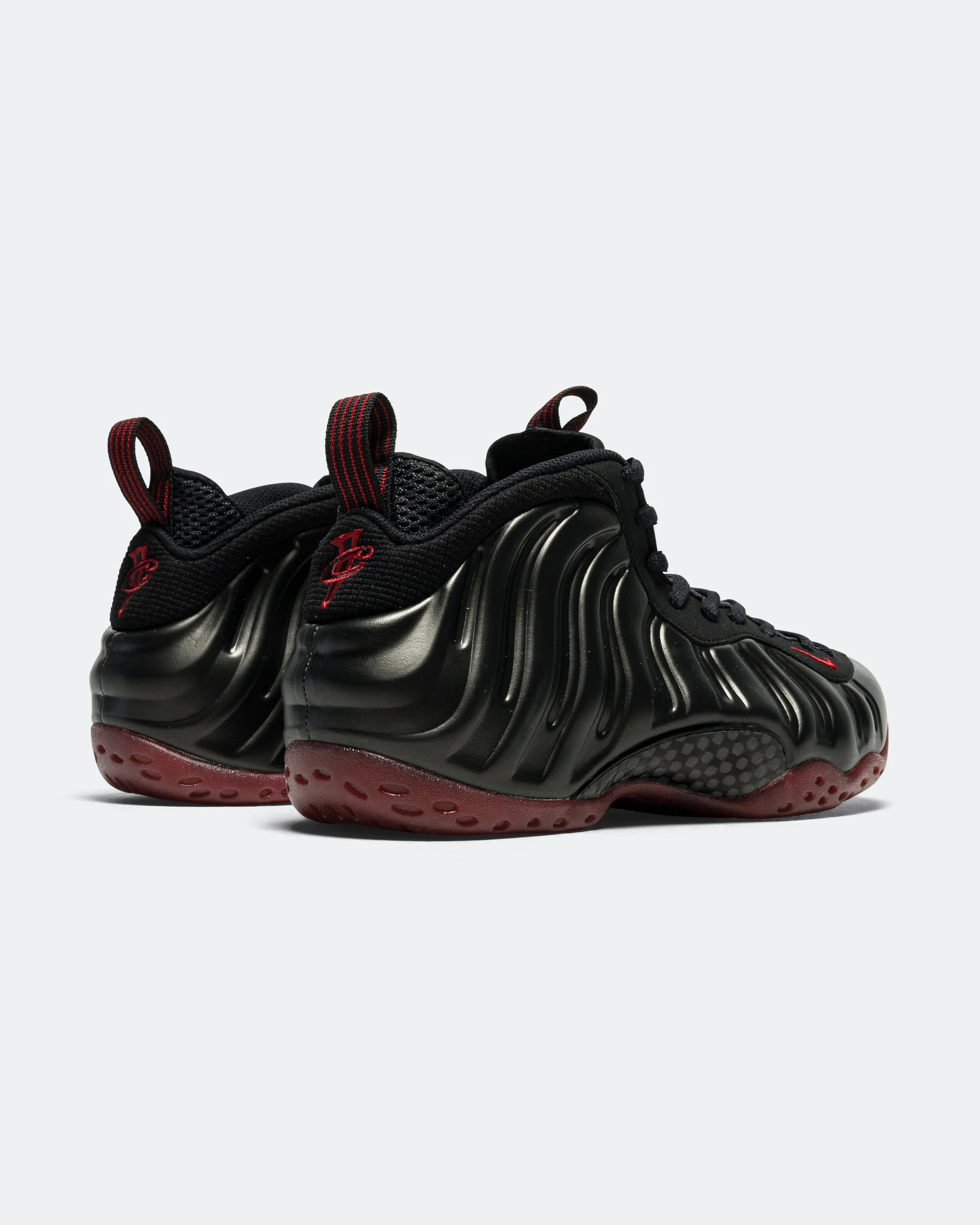 Air Foamposite One - Black/Varsity Red - Image 3