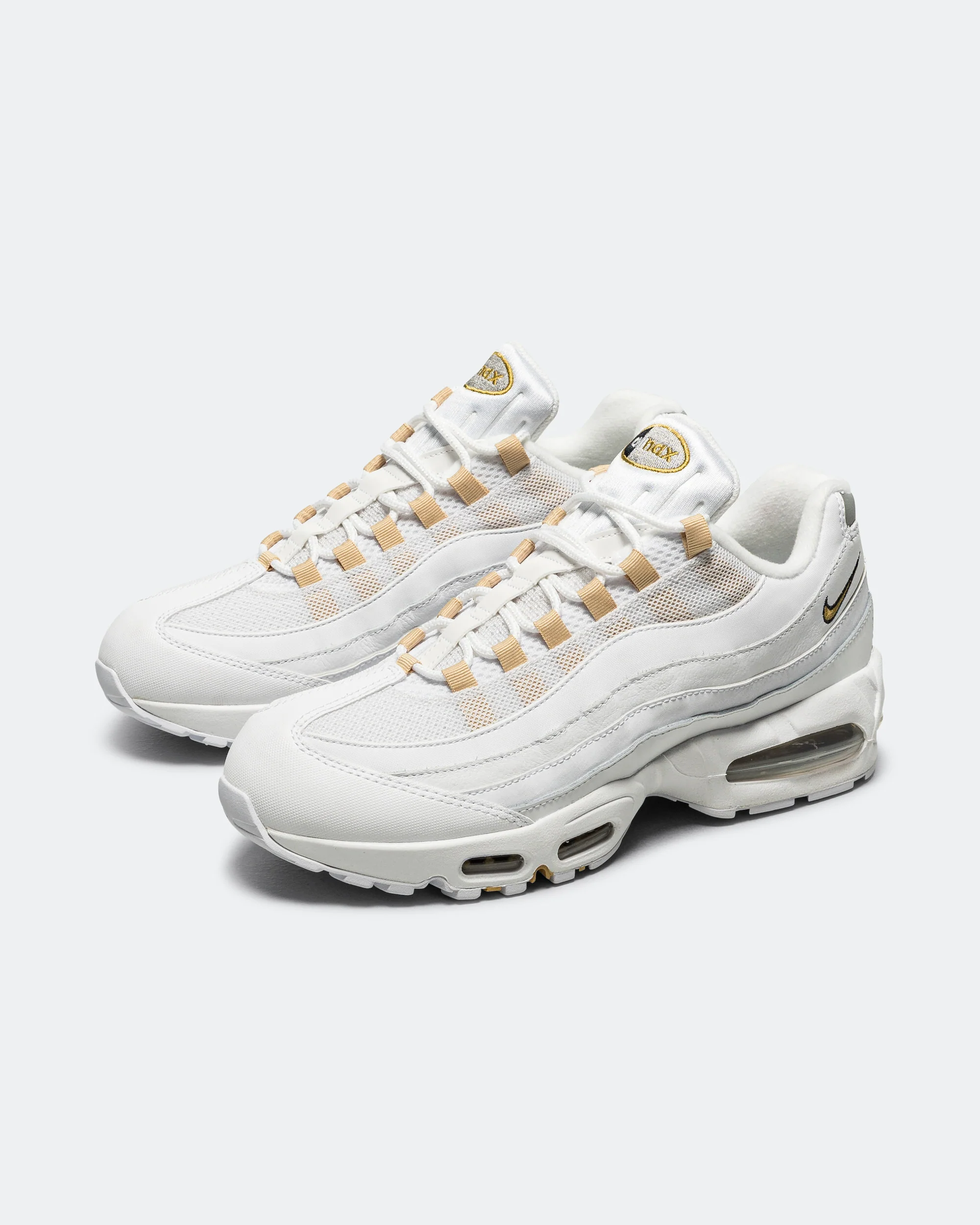 Air Max 95 Big Bubble - White/Metallic Gold-Black-Pearl Grey - Image 2