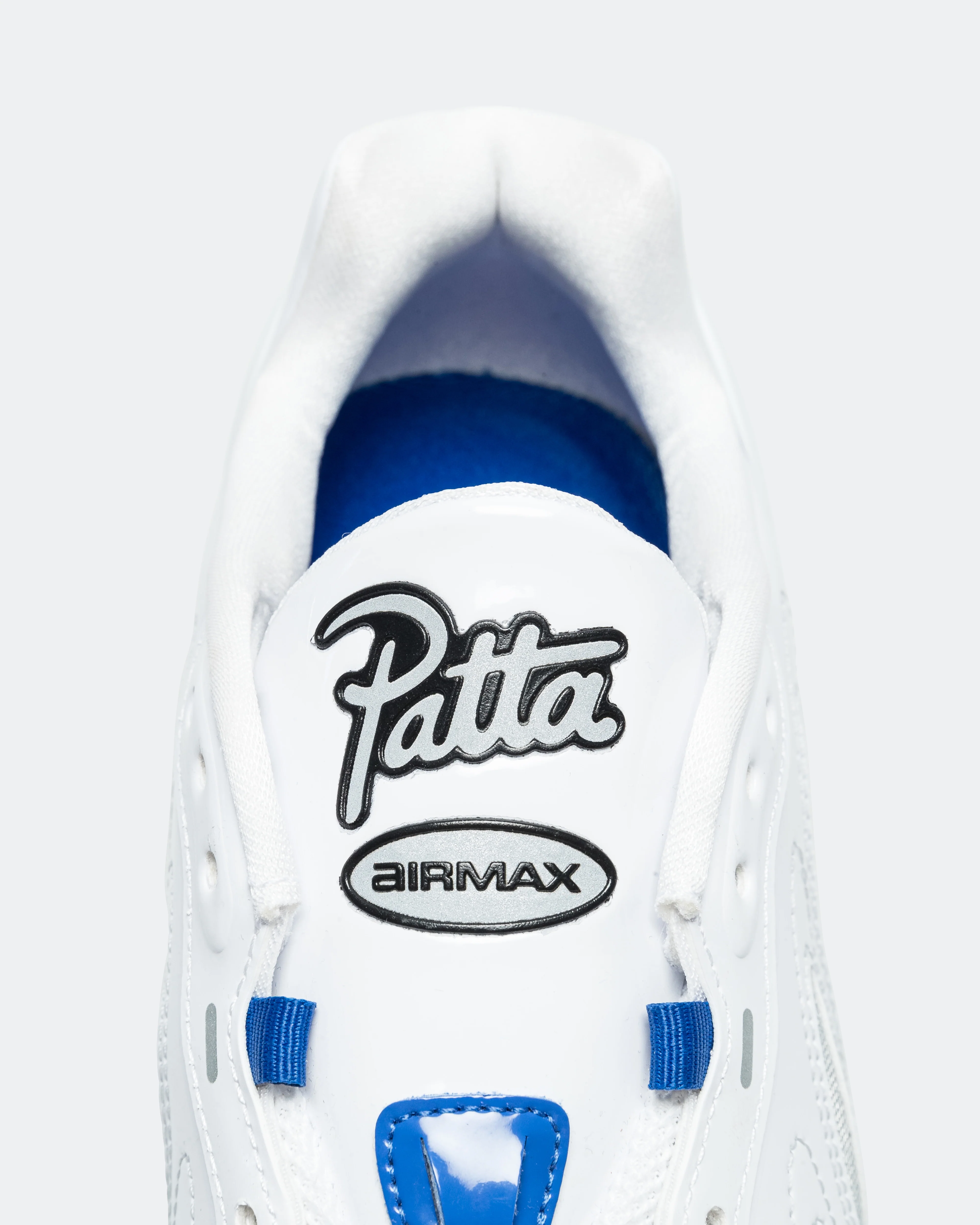 Air Max DN8 SP - White/Game Royal-Metallic Silver - Image 6