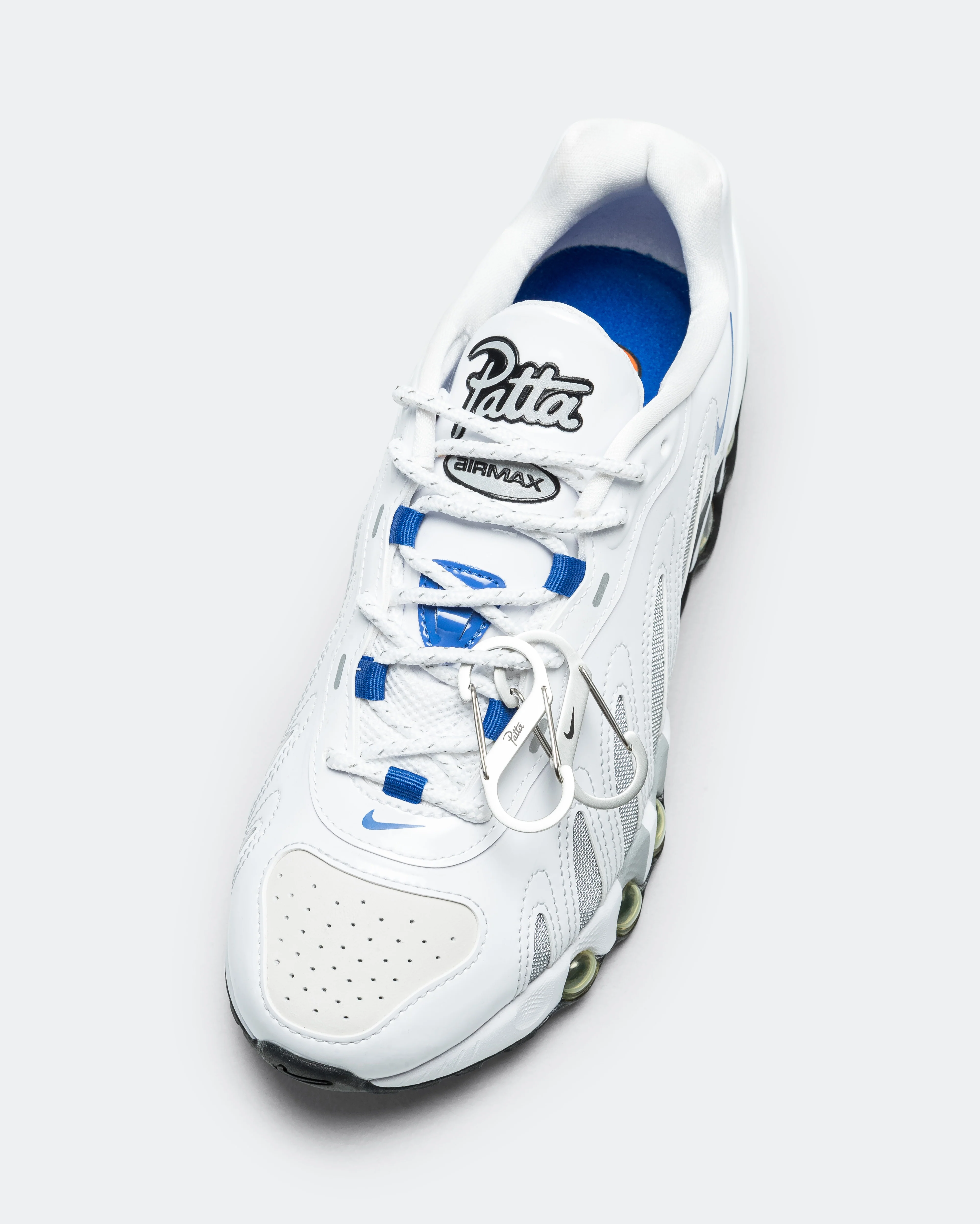 Air Max DN8 SP - White/Game Royal-Metallic Silver - Image 8