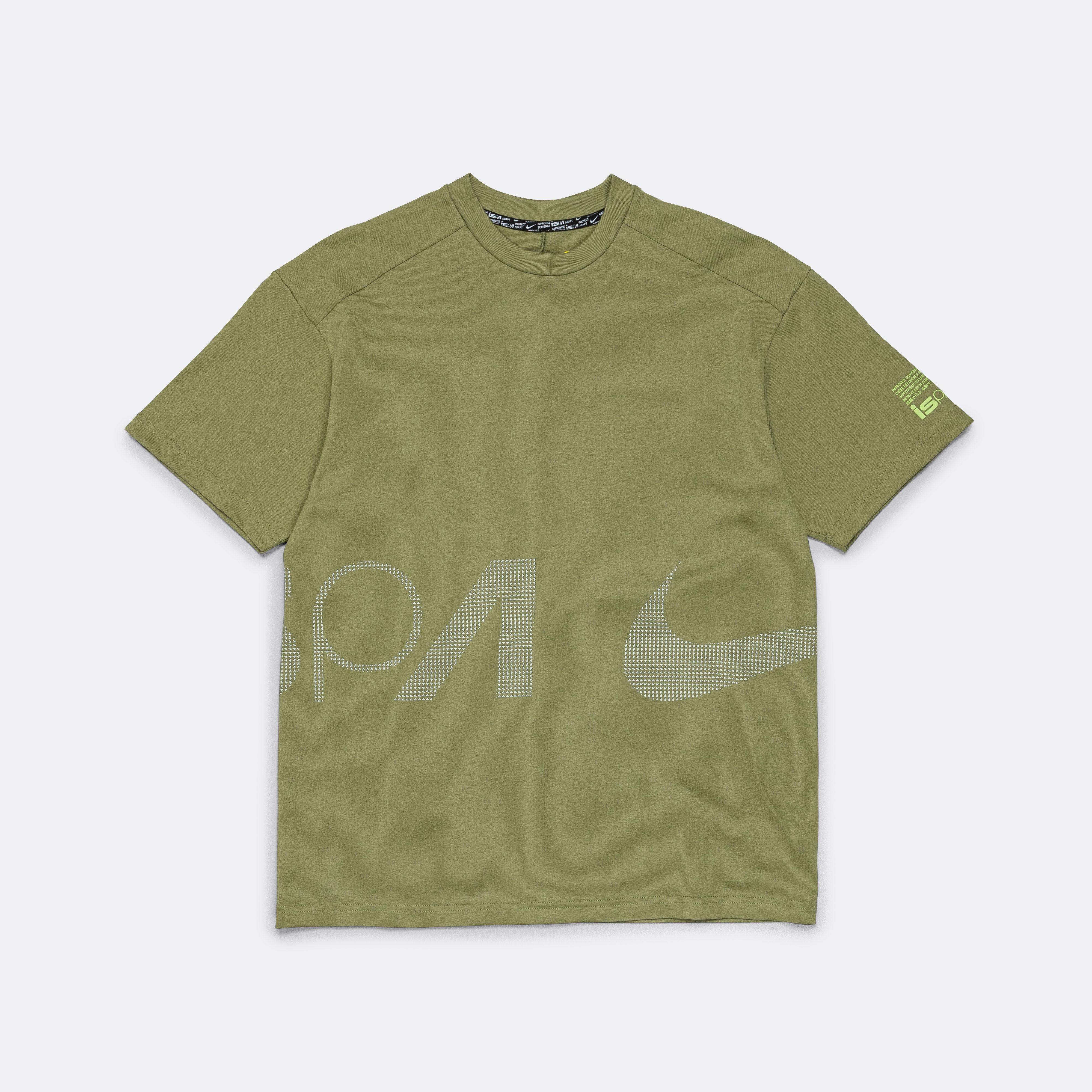 ISPA SS Tee - Alligator/Ghost Green