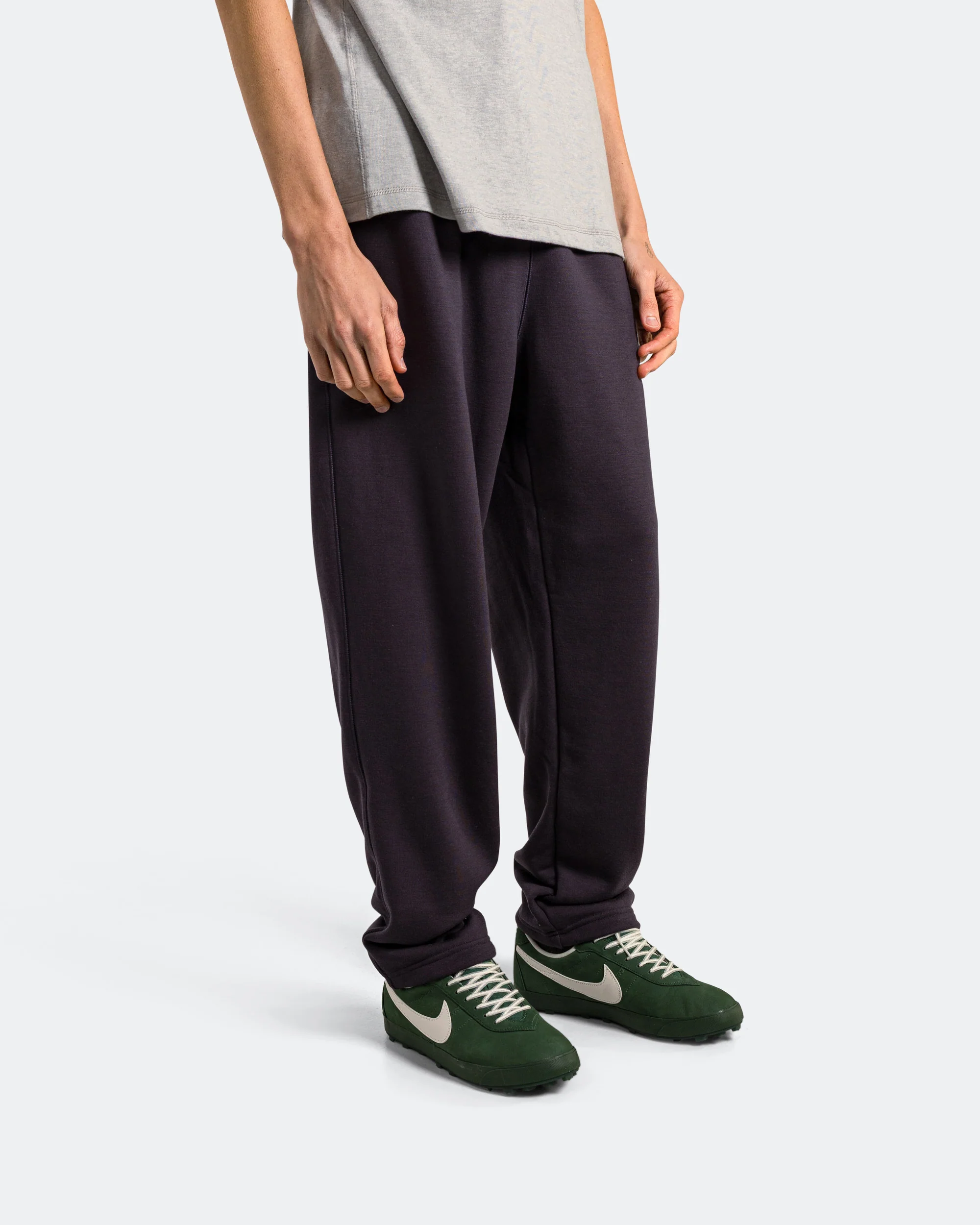 Wool Classics Fleece Pant Open Hem - Cave Purple - Image 3