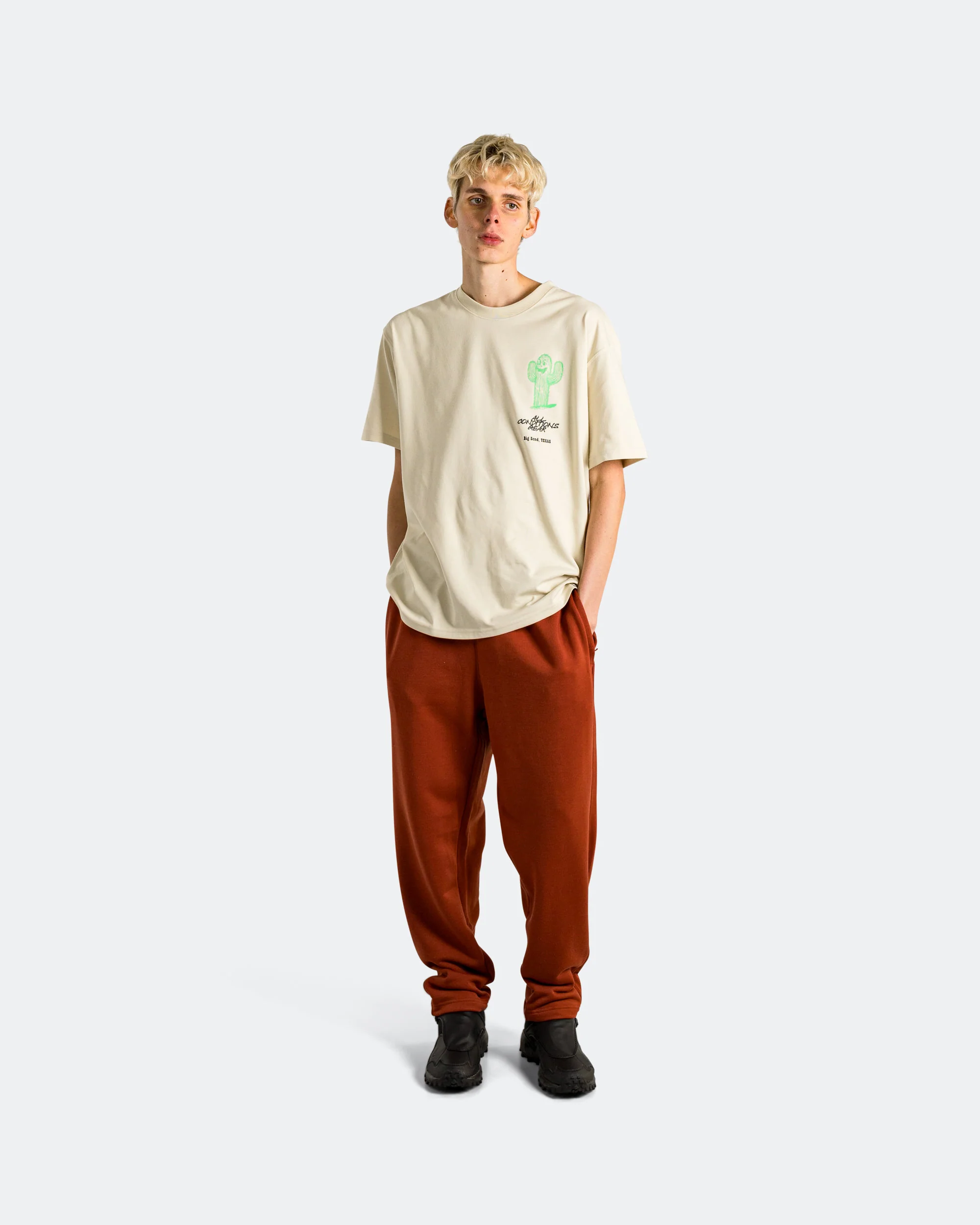 Wool Classics Fleece Pant Open Hem - Mars Stone - Image 5