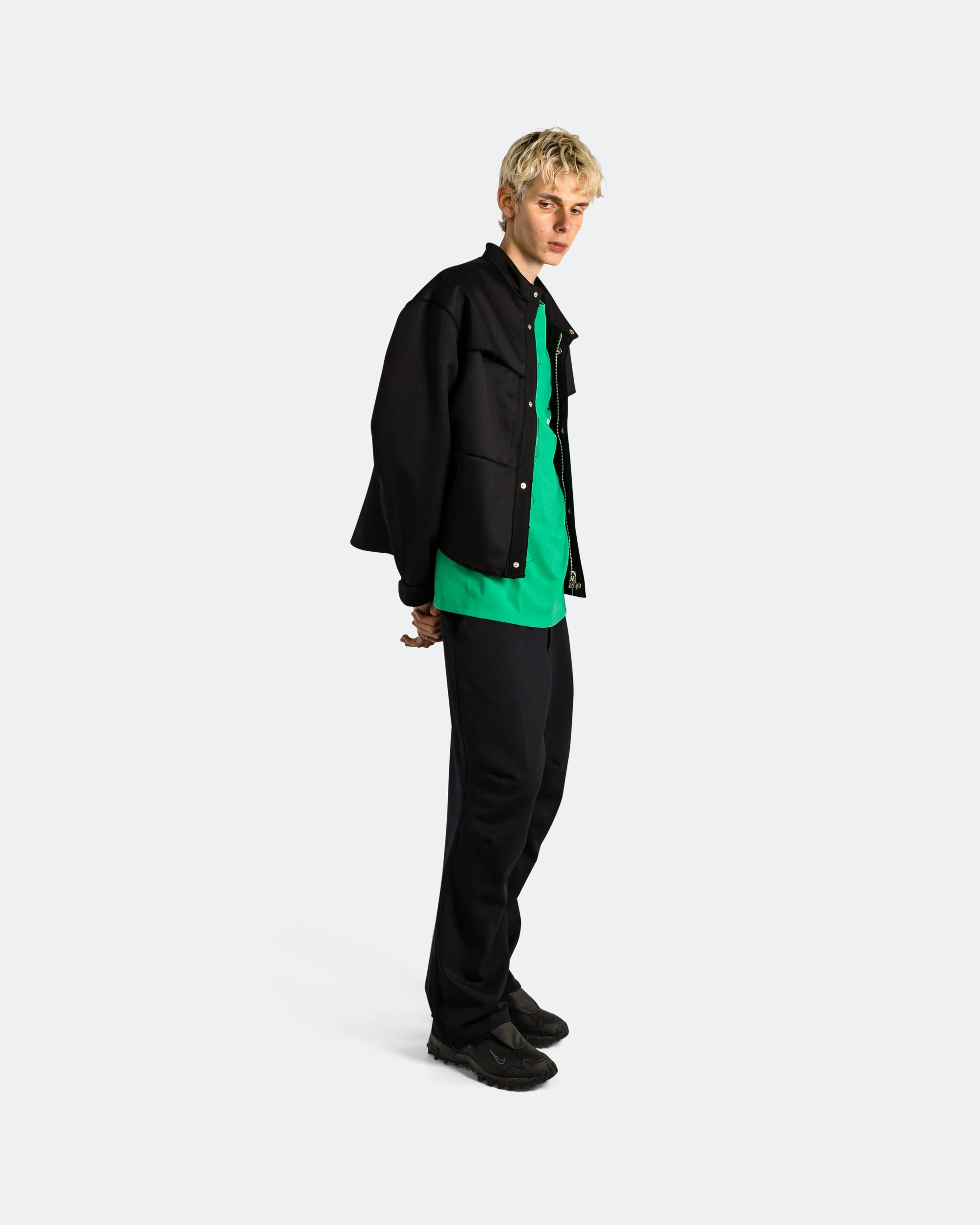 Wool Classics Woven Pant - Black - Image 5