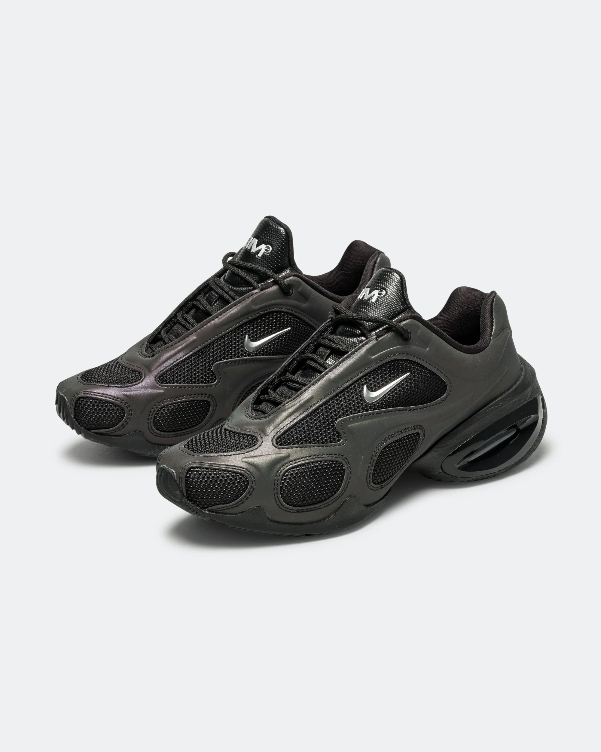 Womens Air Max Muse Reflective - Black/Metallic Silver-Multi Colour - Image 2