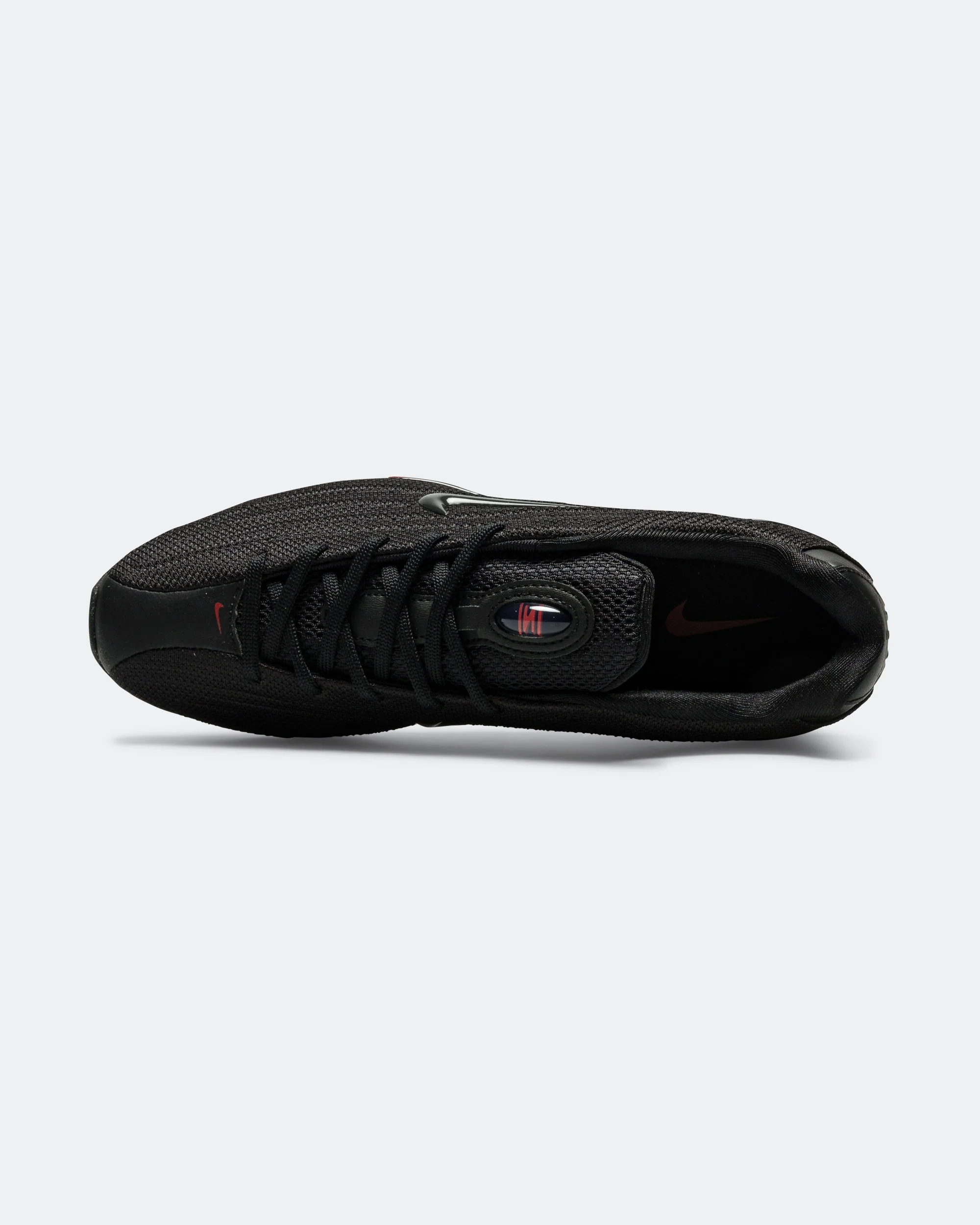 Womens Shox Z - Black/Black-University Red - Image 4