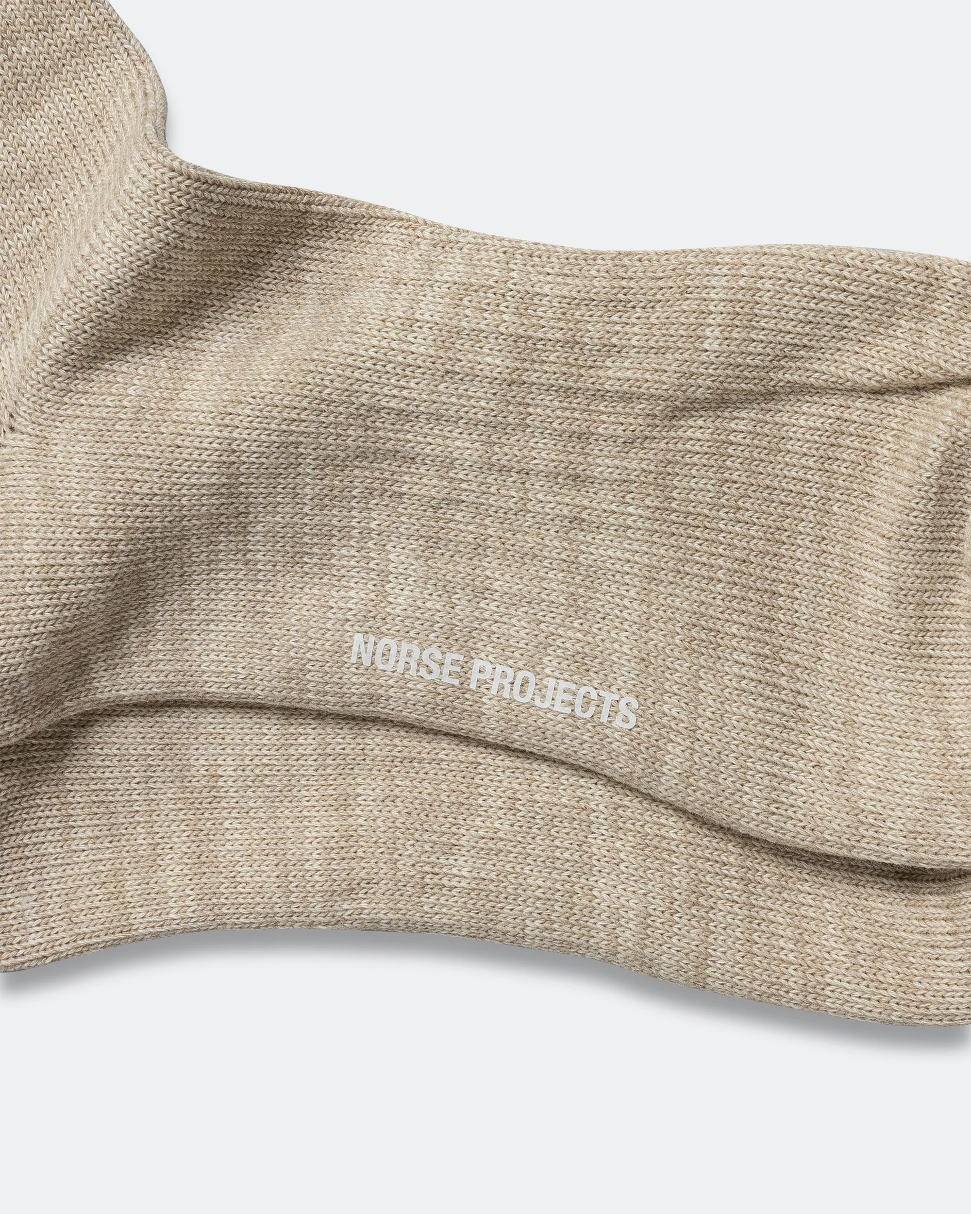 Bjarki Heavy Cotton Twist Sock - Oatmeal - Image 4