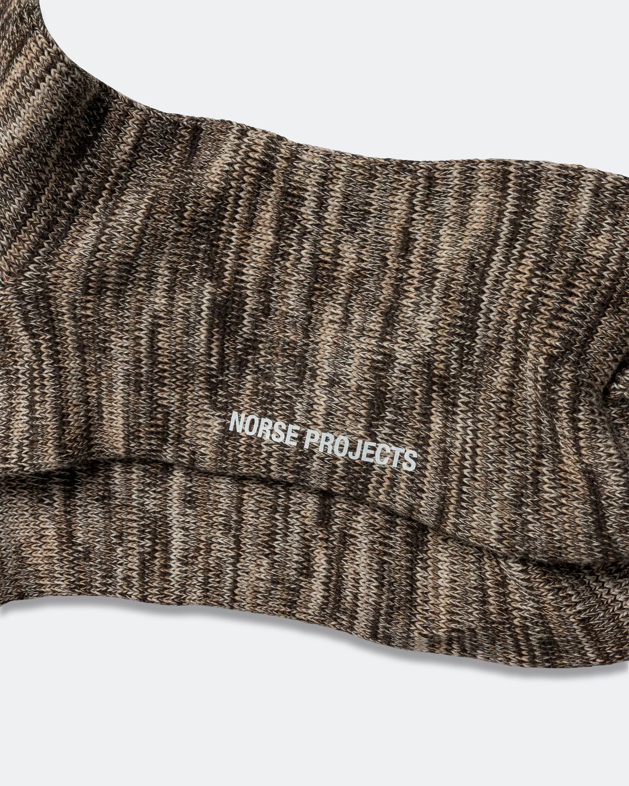 Bjarki Heavy Cotton Twist Sock - Seal Brown - Image 4