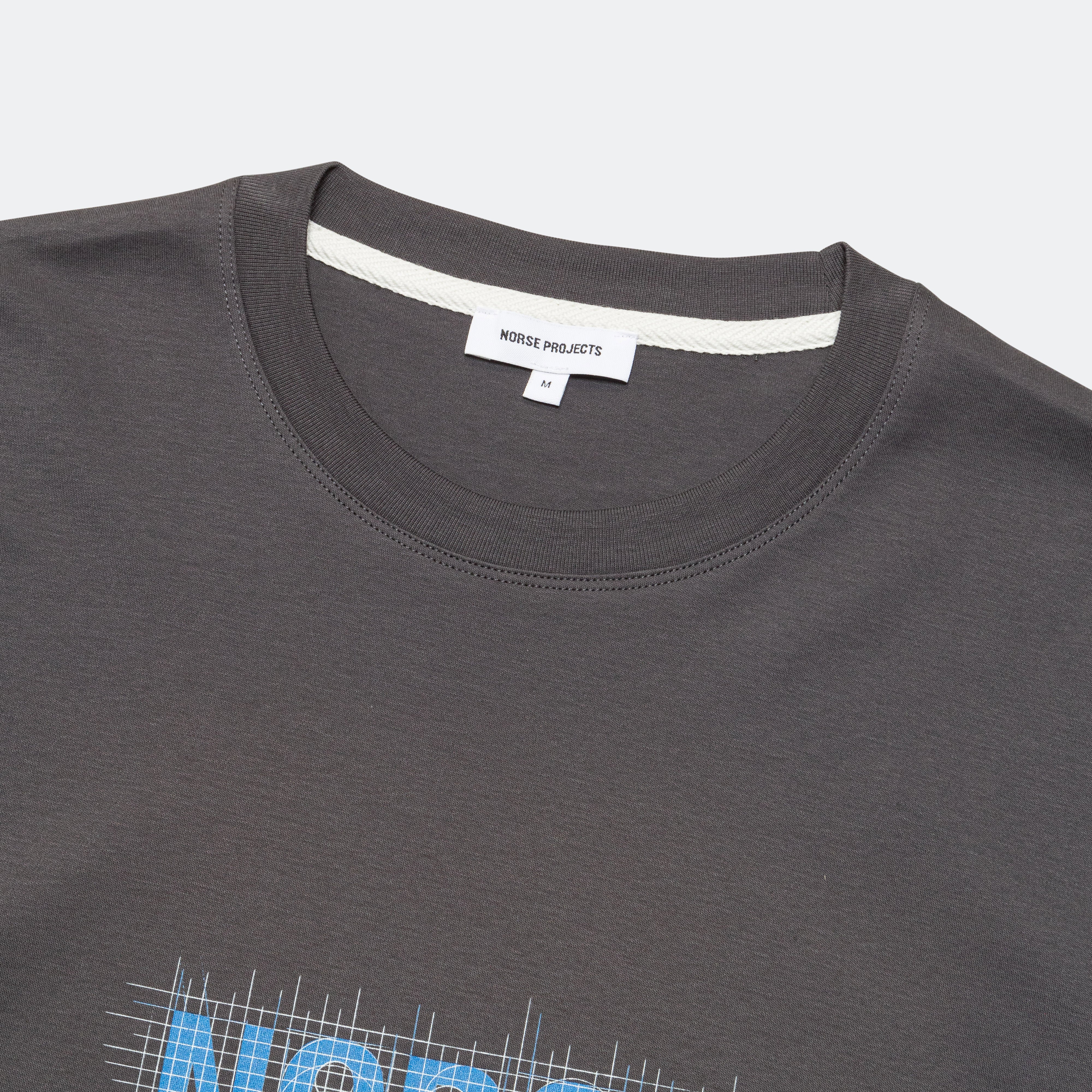 Jakob Organic Interlock Jersey Print 2 - Battleship Grey - Image 2