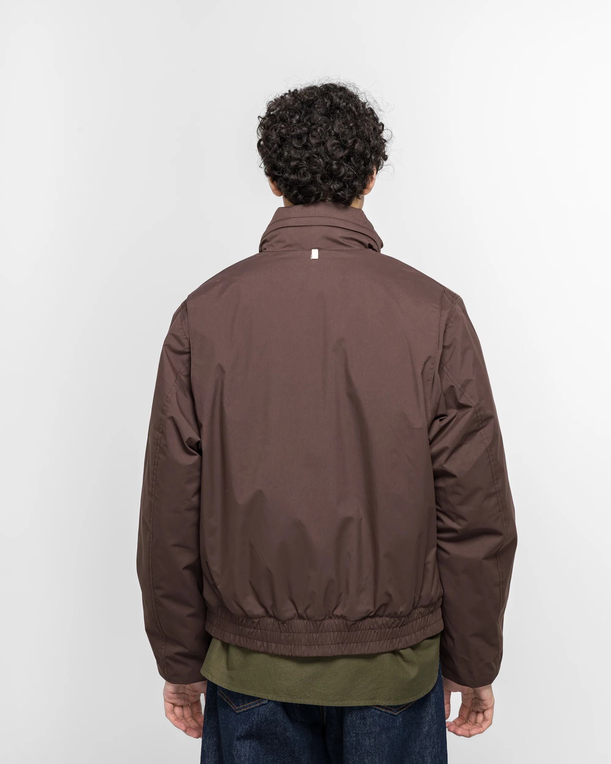 Kastrup Gore-Tex Windstopper Bomber Jacket - Seal Brown - Image 4