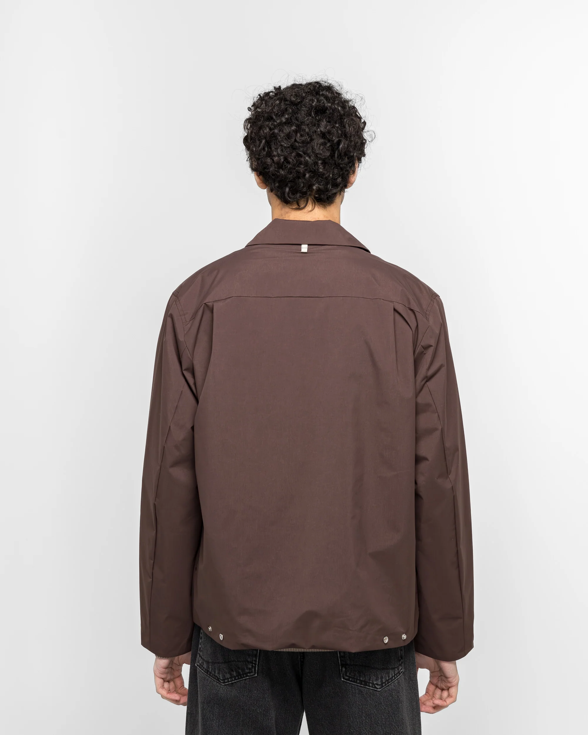 Marcus Windstopper Overshirt - Seal Brown - Image 4