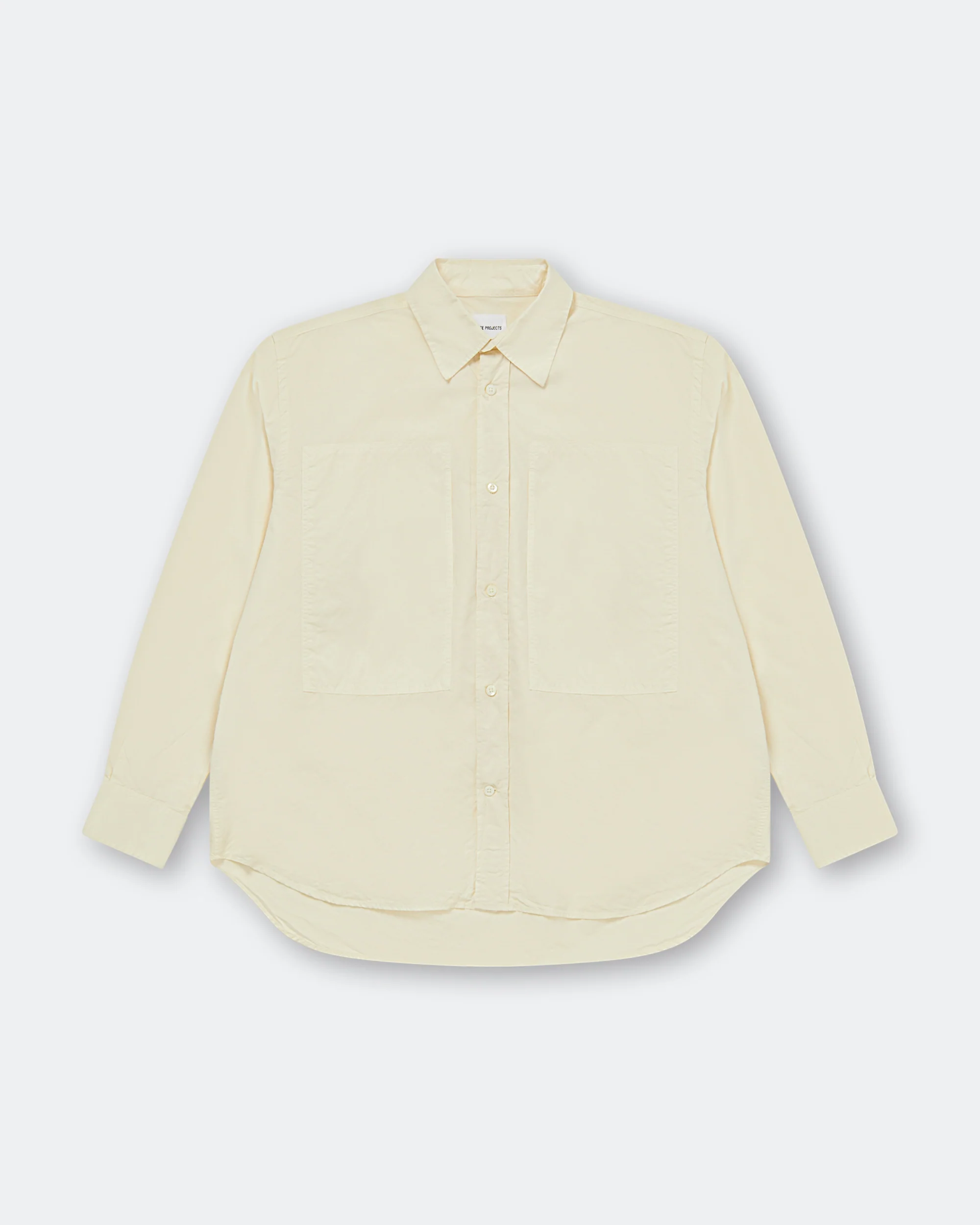 Ole Fatigue Cotton Tencel Shirt - Oatmeal