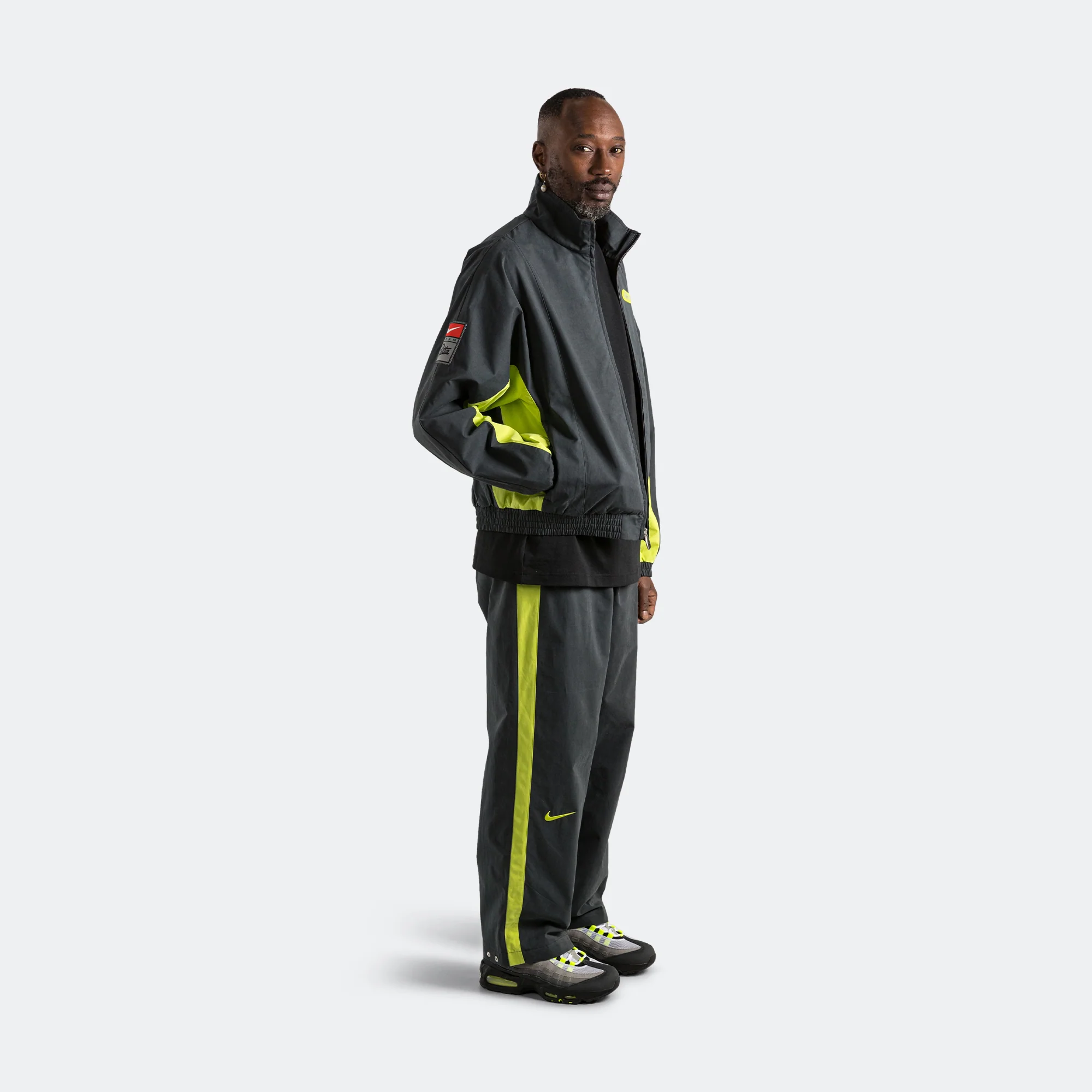 NRG Track Jacket x Patta - Black/Cyber - Image 12