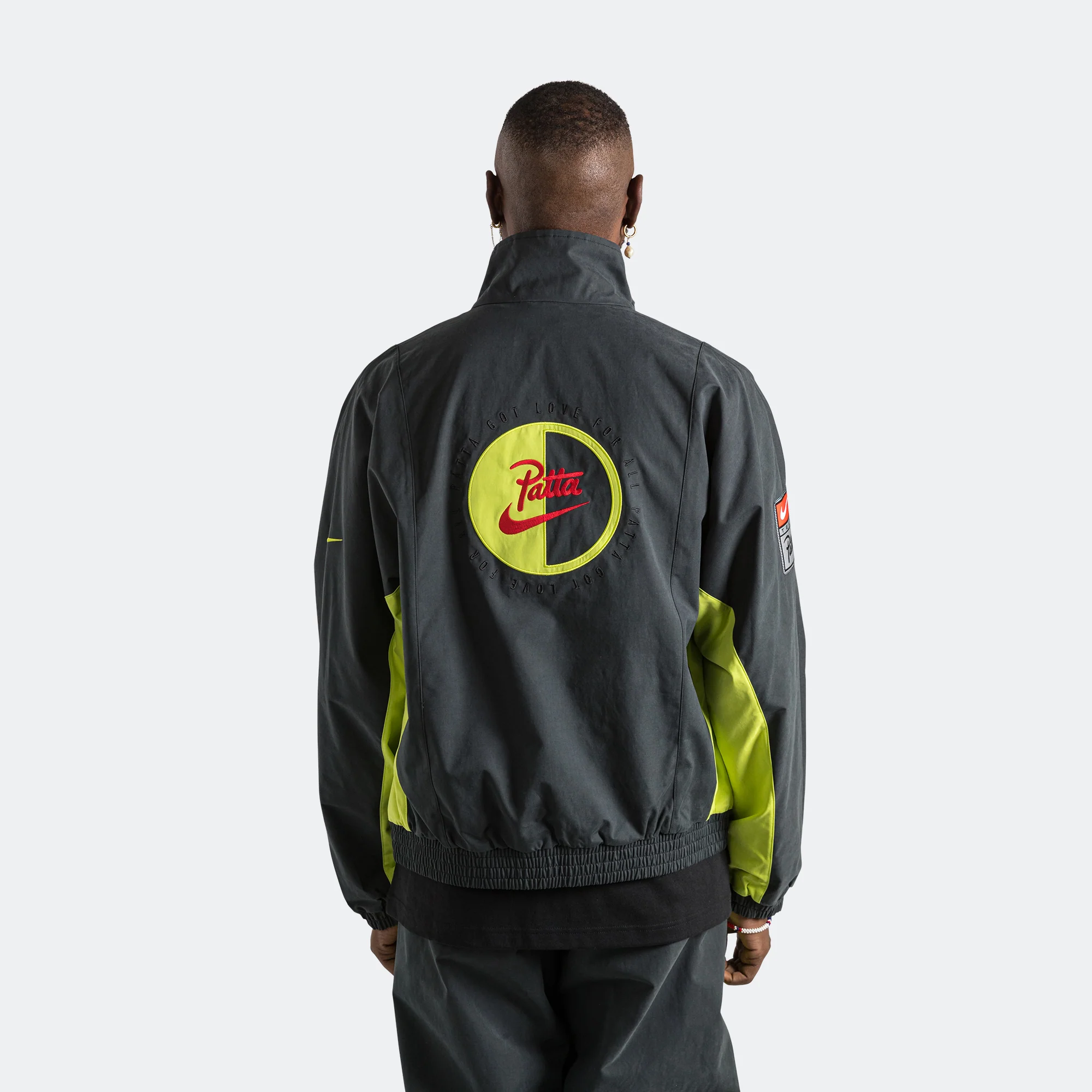 NRG Track Jacket x Patta - Black/Cyber - Image 2
