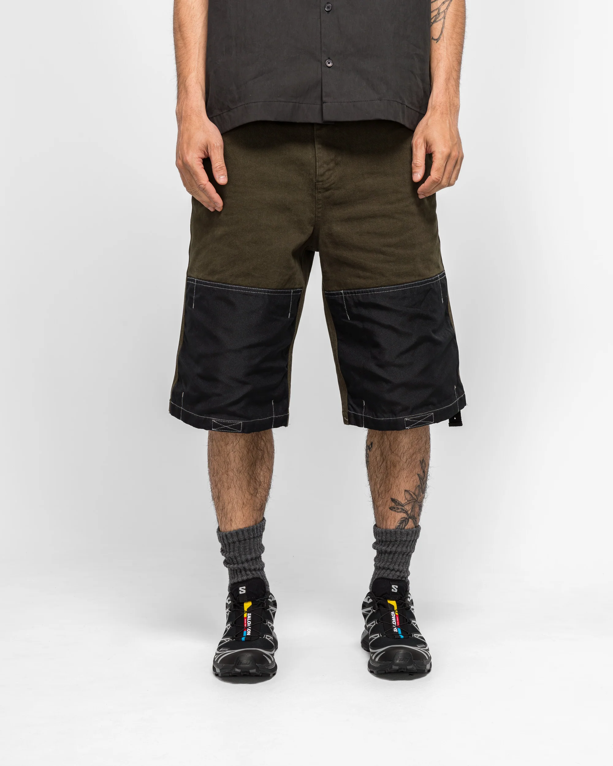 Workwear Short - Military Green - Image 2