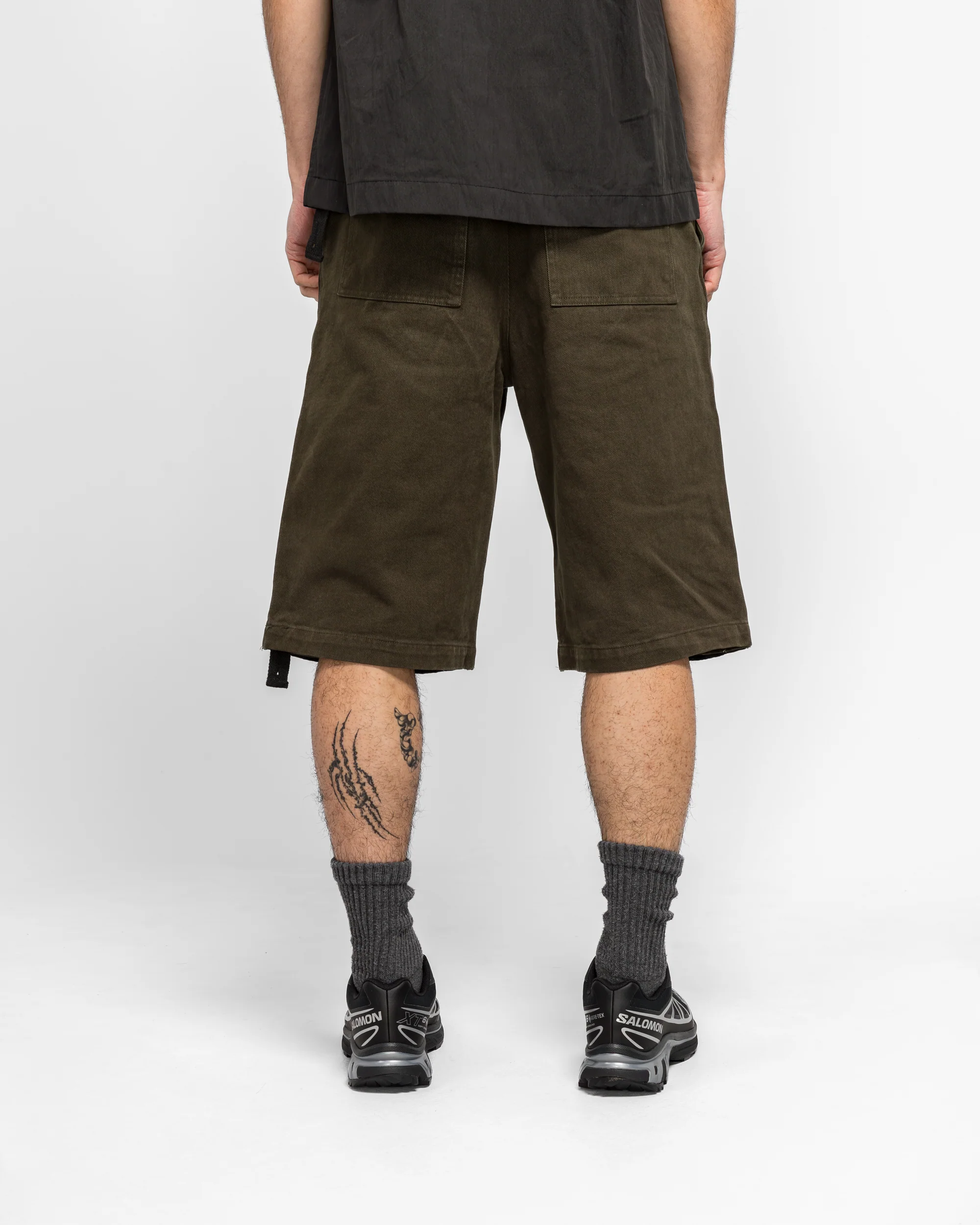 Workwear Short - Military Green - Image 4