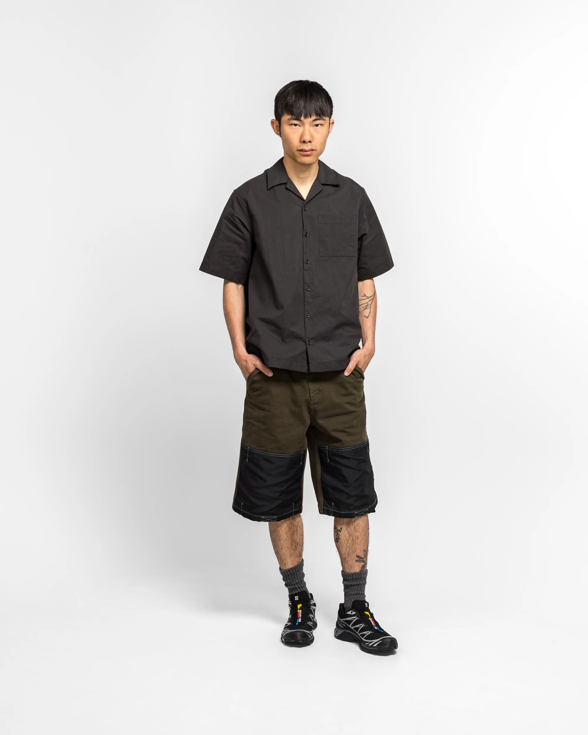Workwear Short - Military Green - Image 6