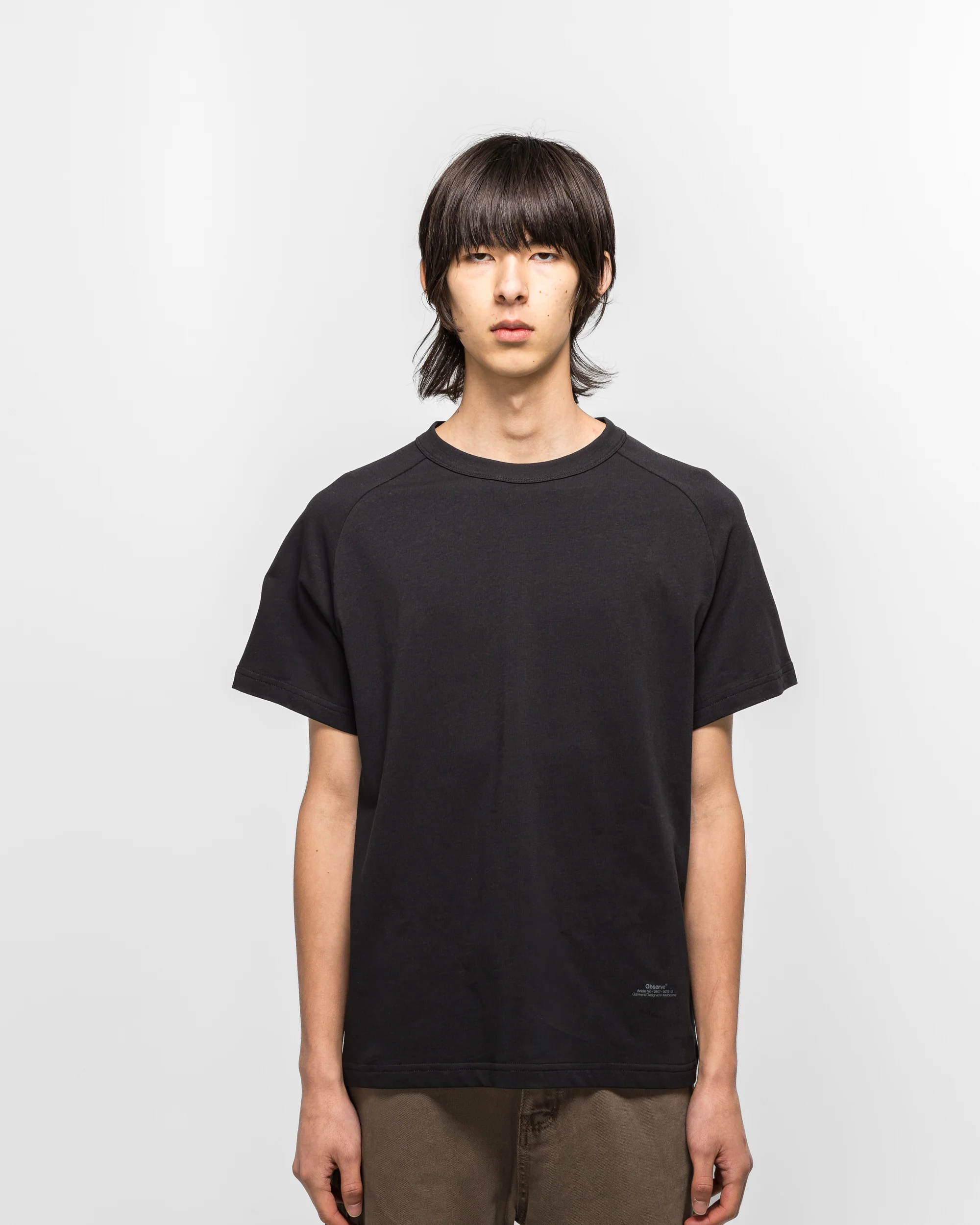 Raglan T-Shirt - Black - Image 2