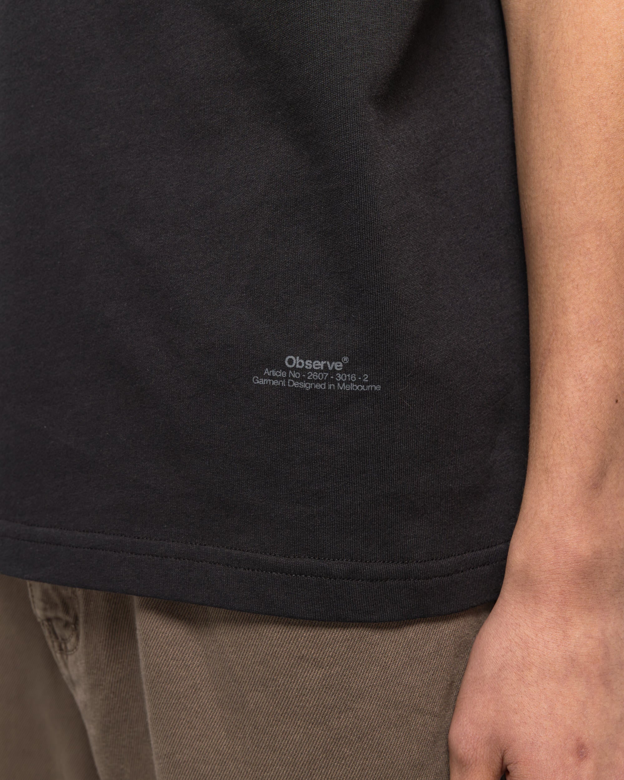 Raglan T-Shirt - Black - Image 5