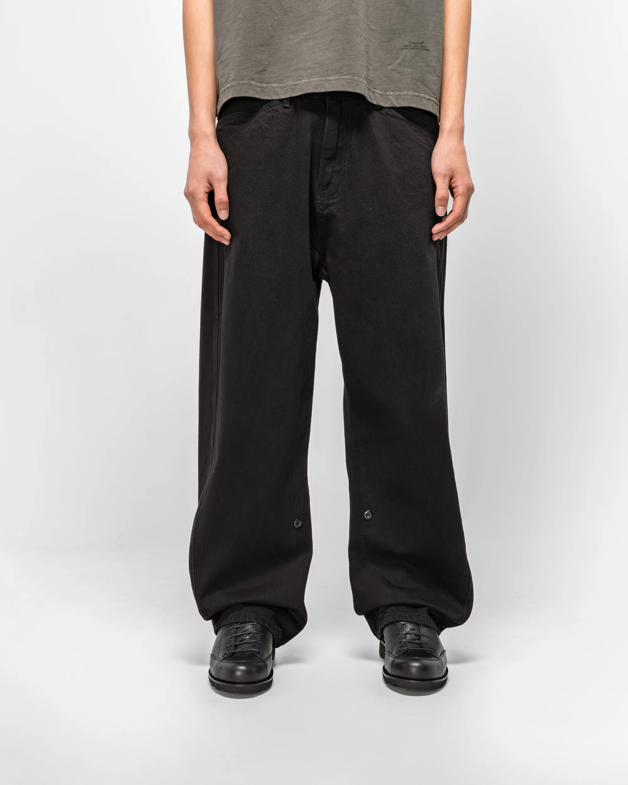 Twisted Cambia Denim Pant - Black - Image 2