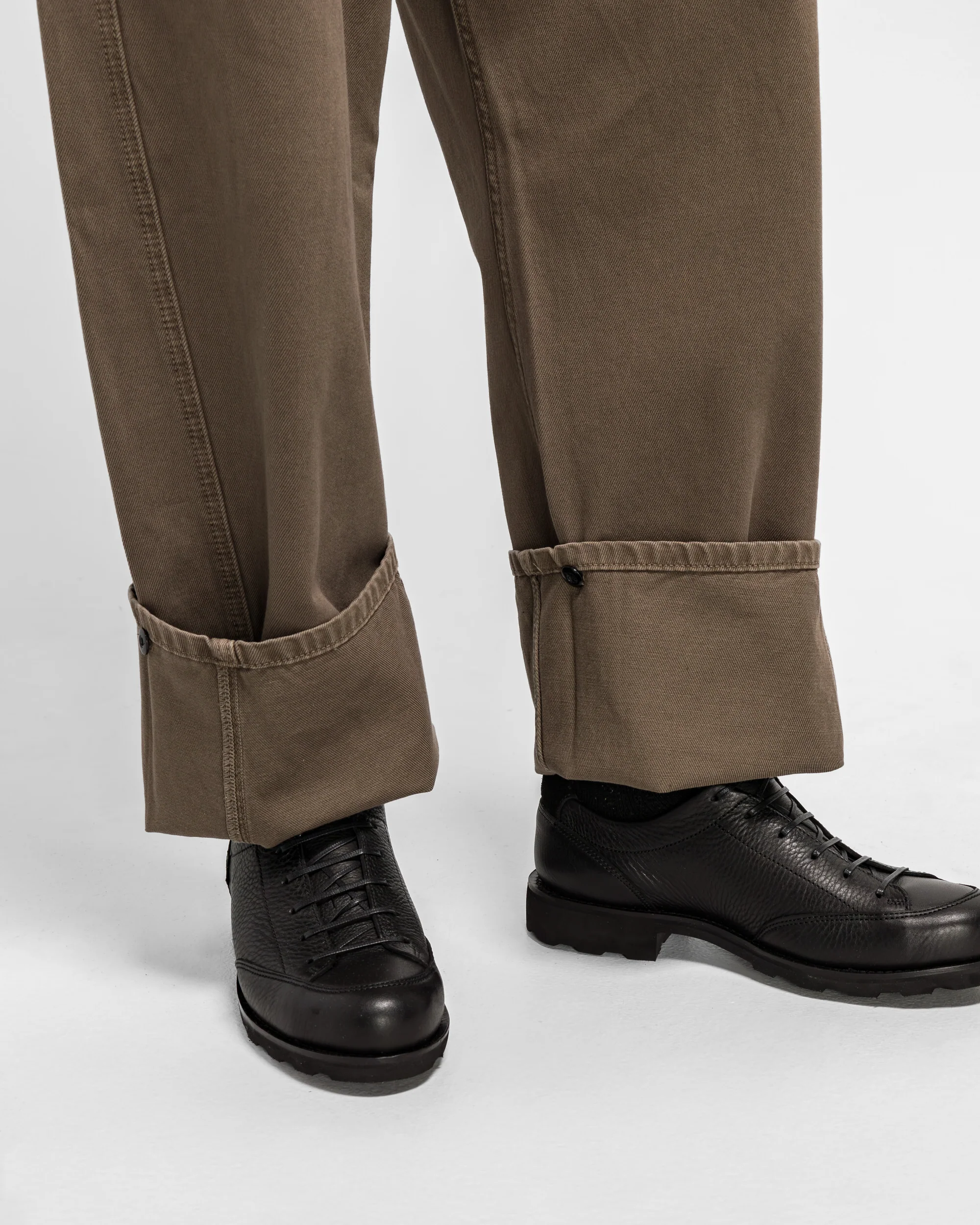 Twisted Cambia Denim Pant - Taupe - Image 6