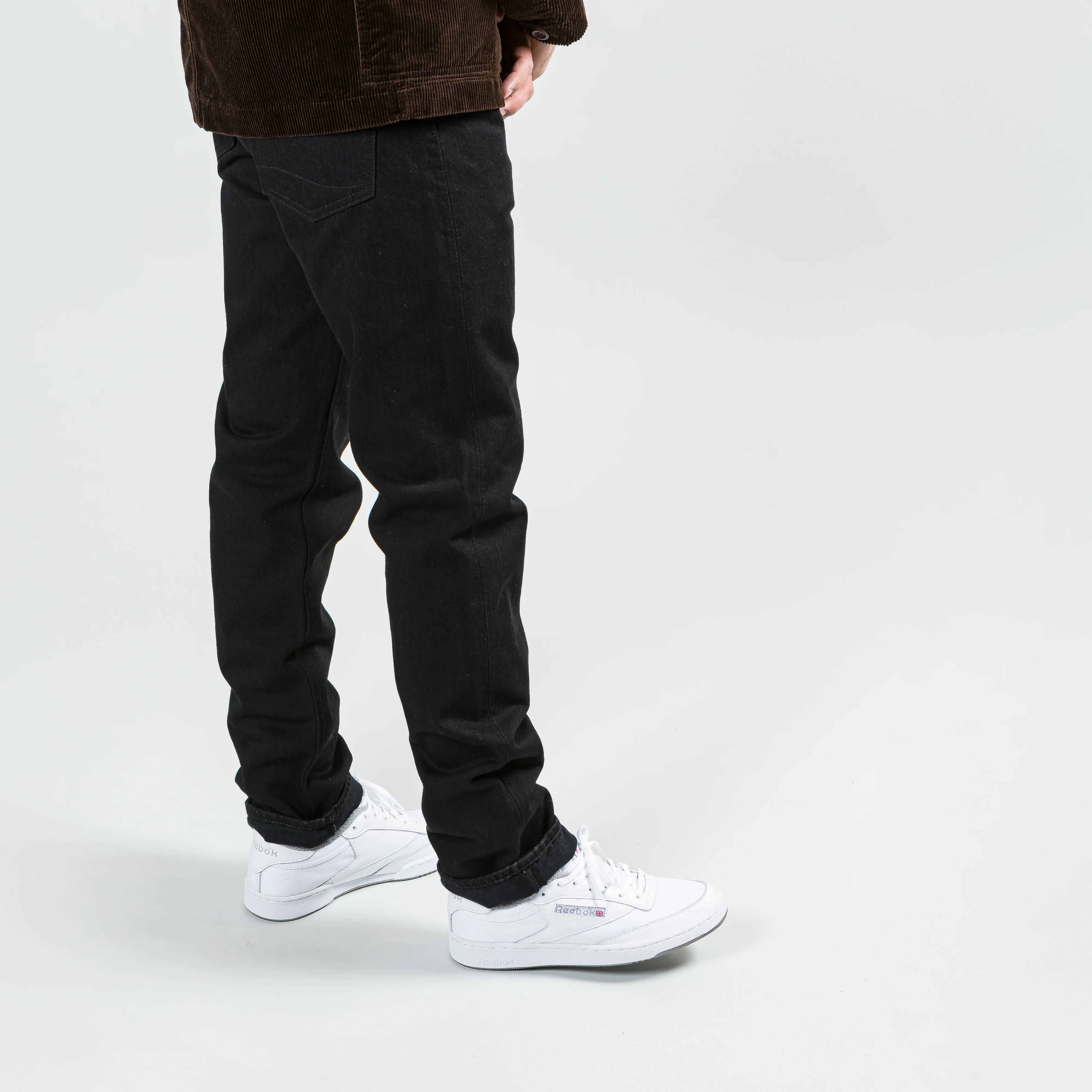 107 Slim Fit Jean - Black Denim - Image 7