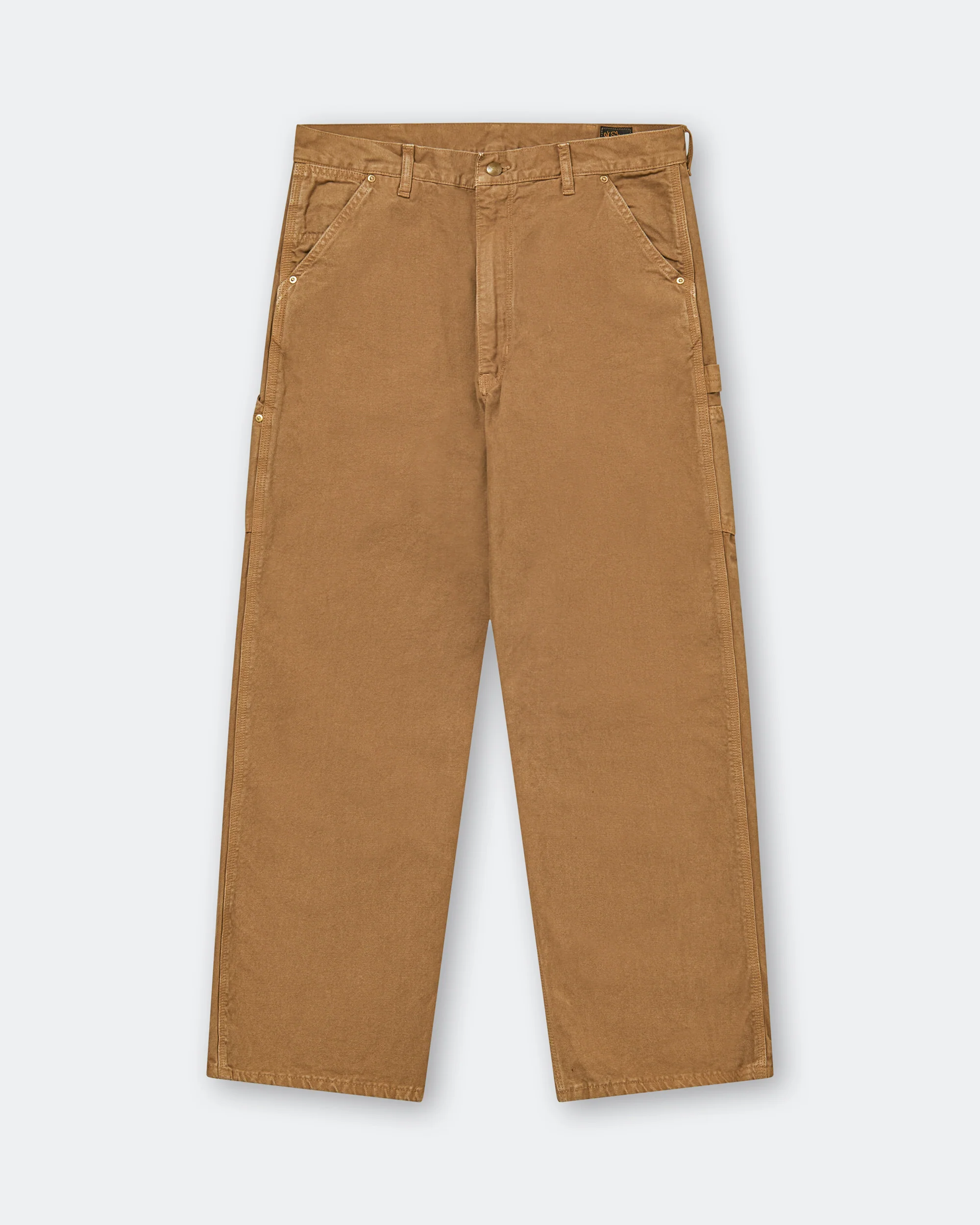 Dad's Fit Oxford Painter Pants - Brown