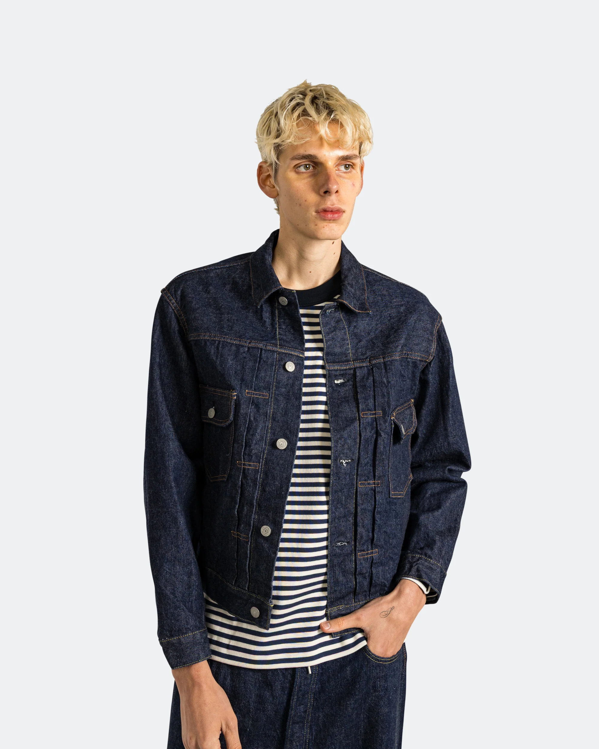 Type2 1950's Denim Jacket - One Wash - Image 2