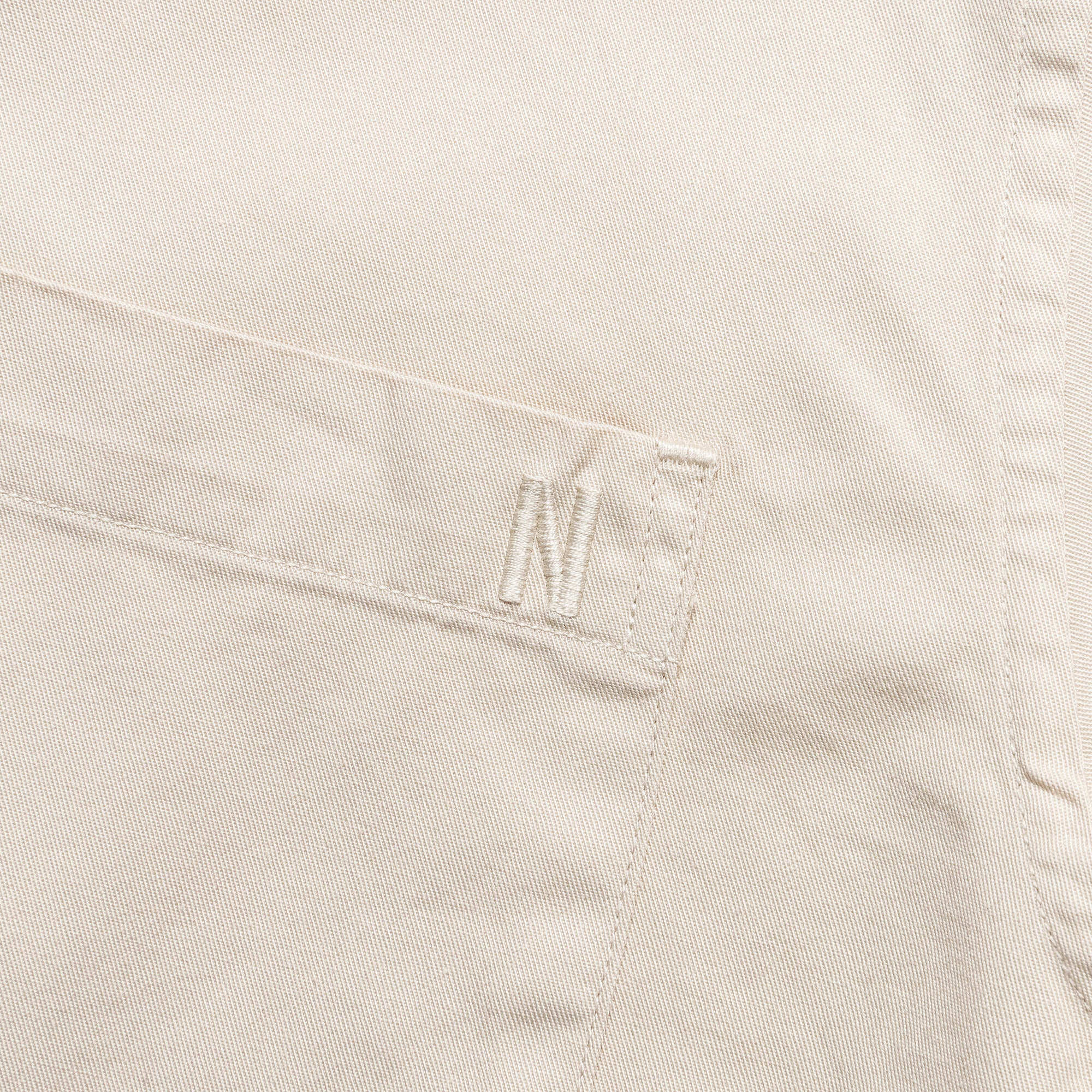 Osvald BD Twill Shirt - Oatmeal - Image 4