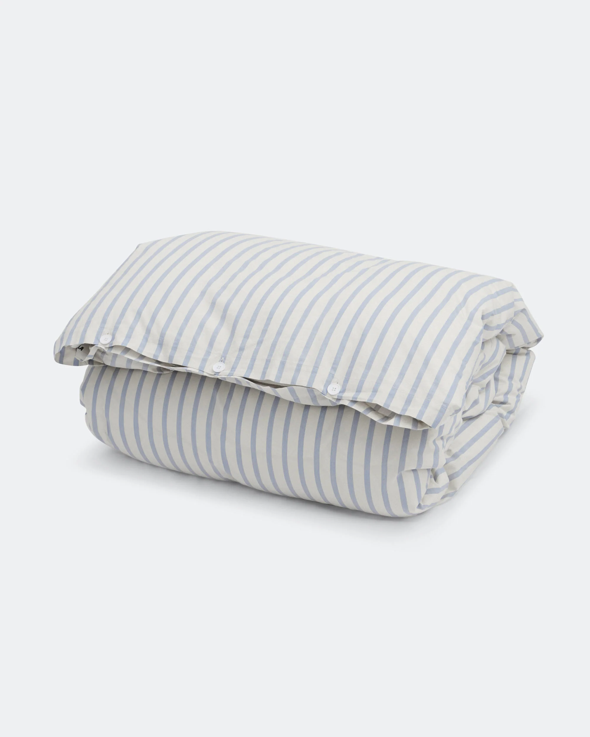 Percale Duvet Cover - Needle Stripes