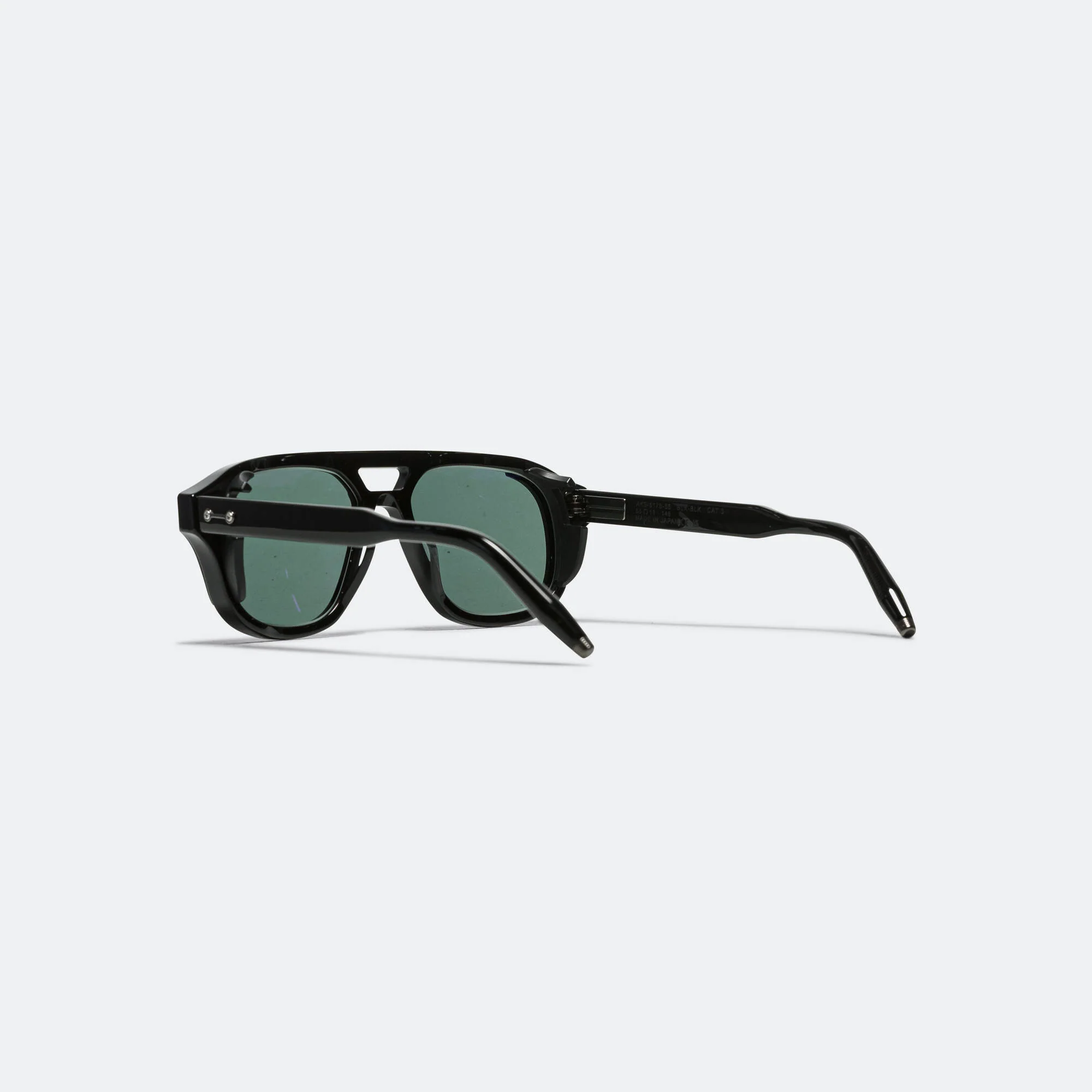 Phoenix - Black w/ Matte Black/Black Rhodium/Deep Emerald Green Lenses - Image 3