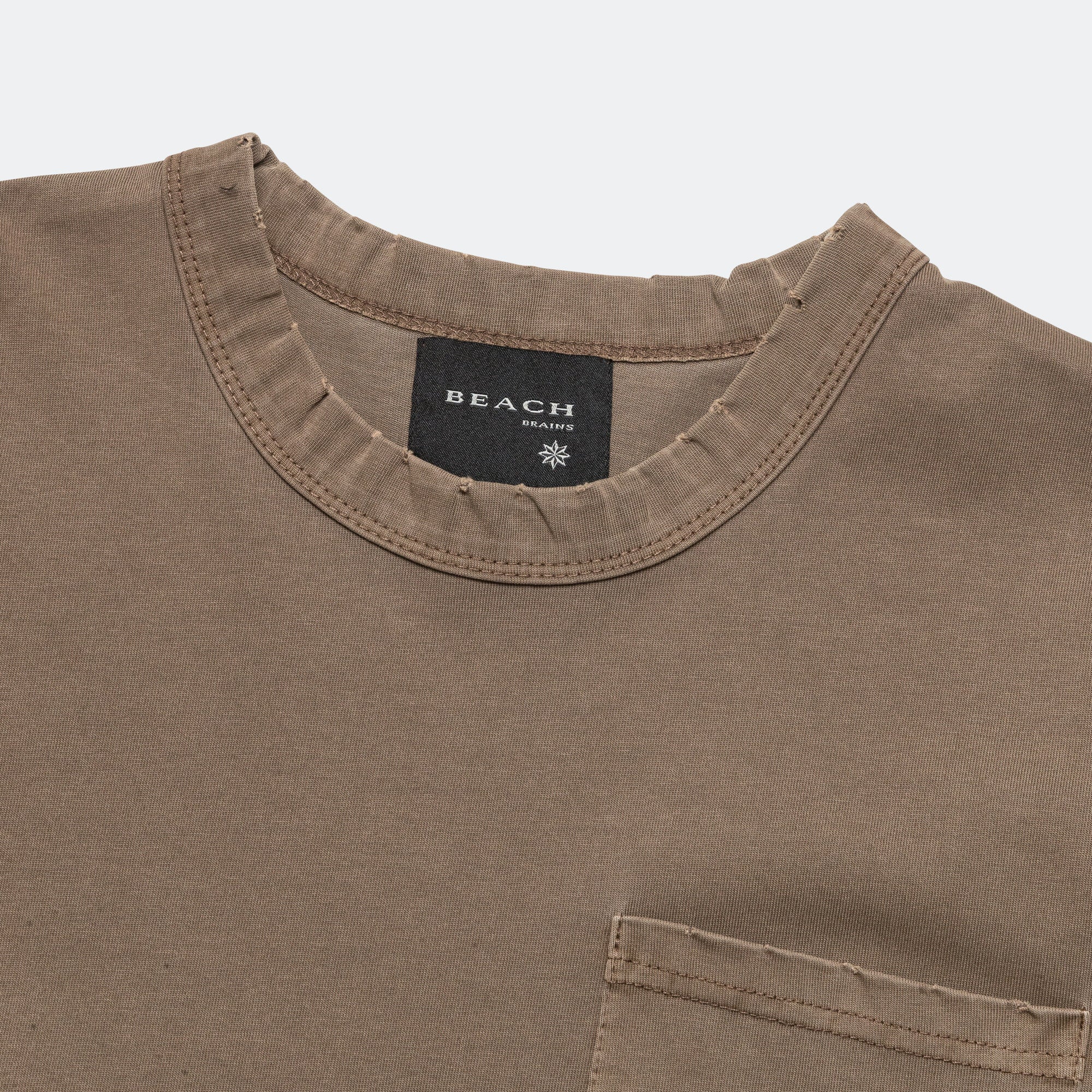 Pocket Tee - Brown - Image 2