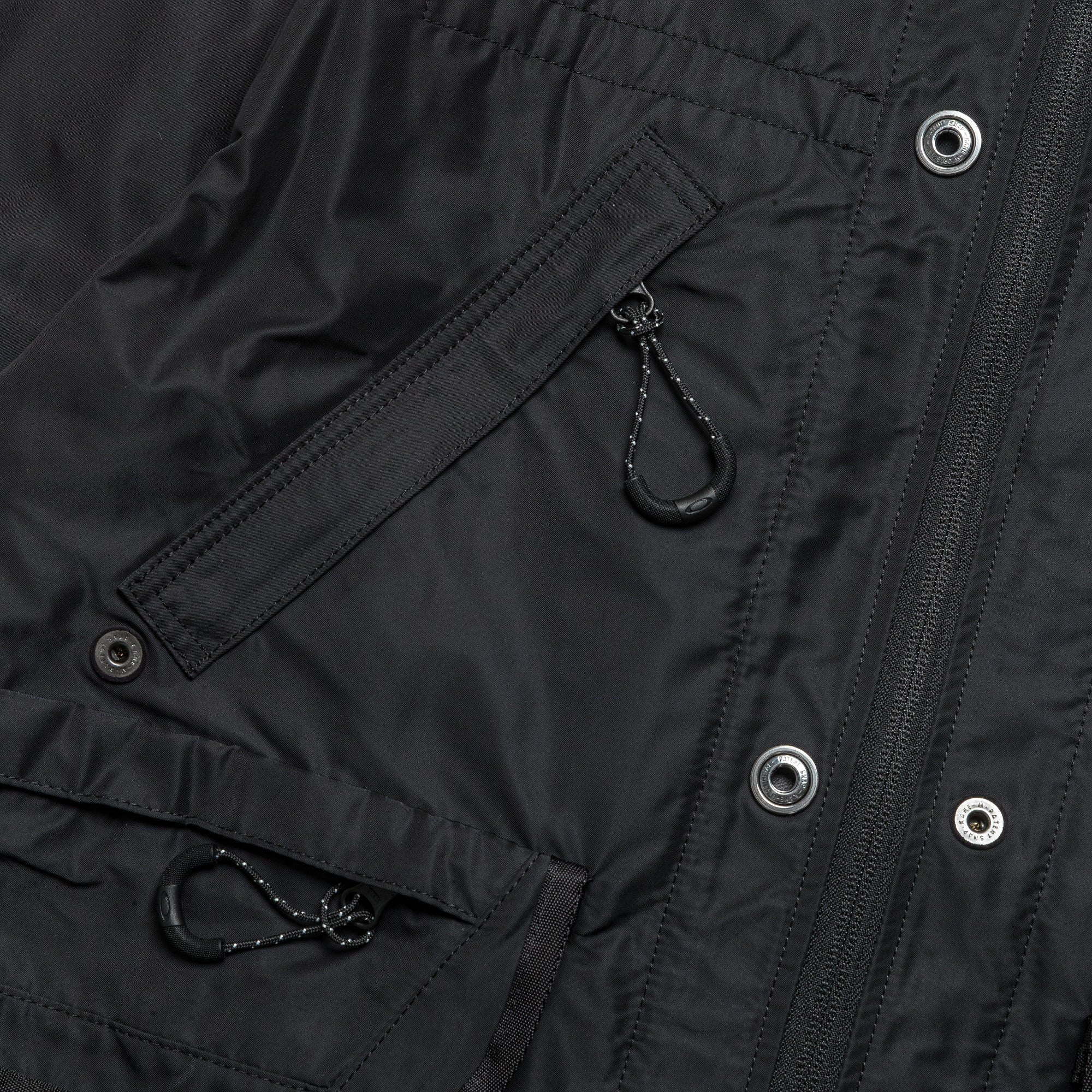 Polyester Twill Laminated Jacket x OAKLEY - Black/Black - Image 6