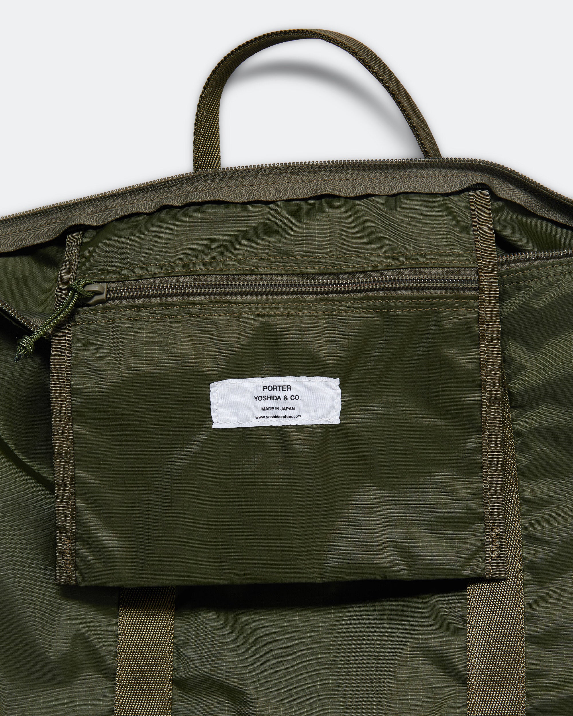 FLEX 2WAY Tote Bag - Olive Drab - Image 2