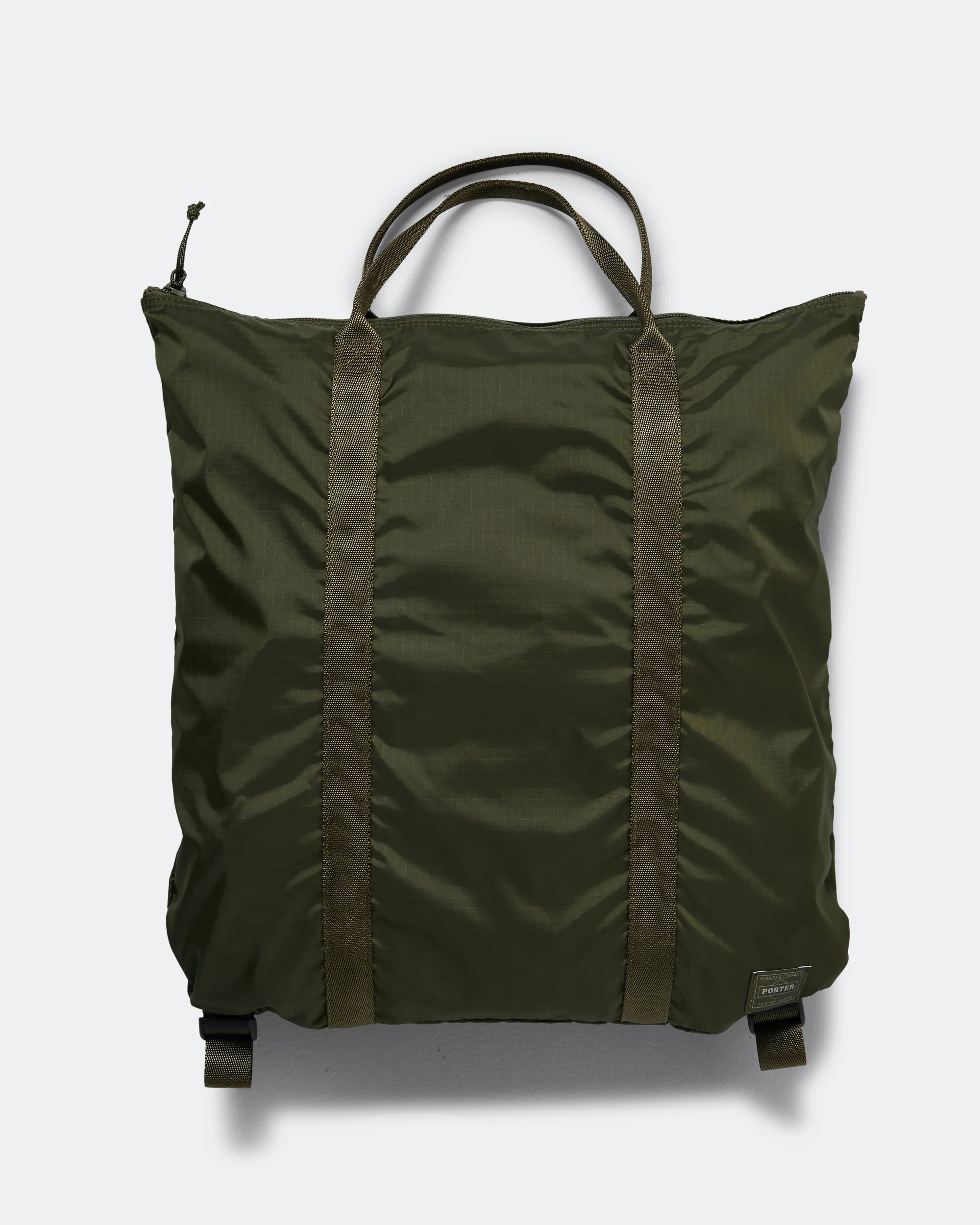 FLEX 2WAY Tote Bag - Olive Drab - Image 3