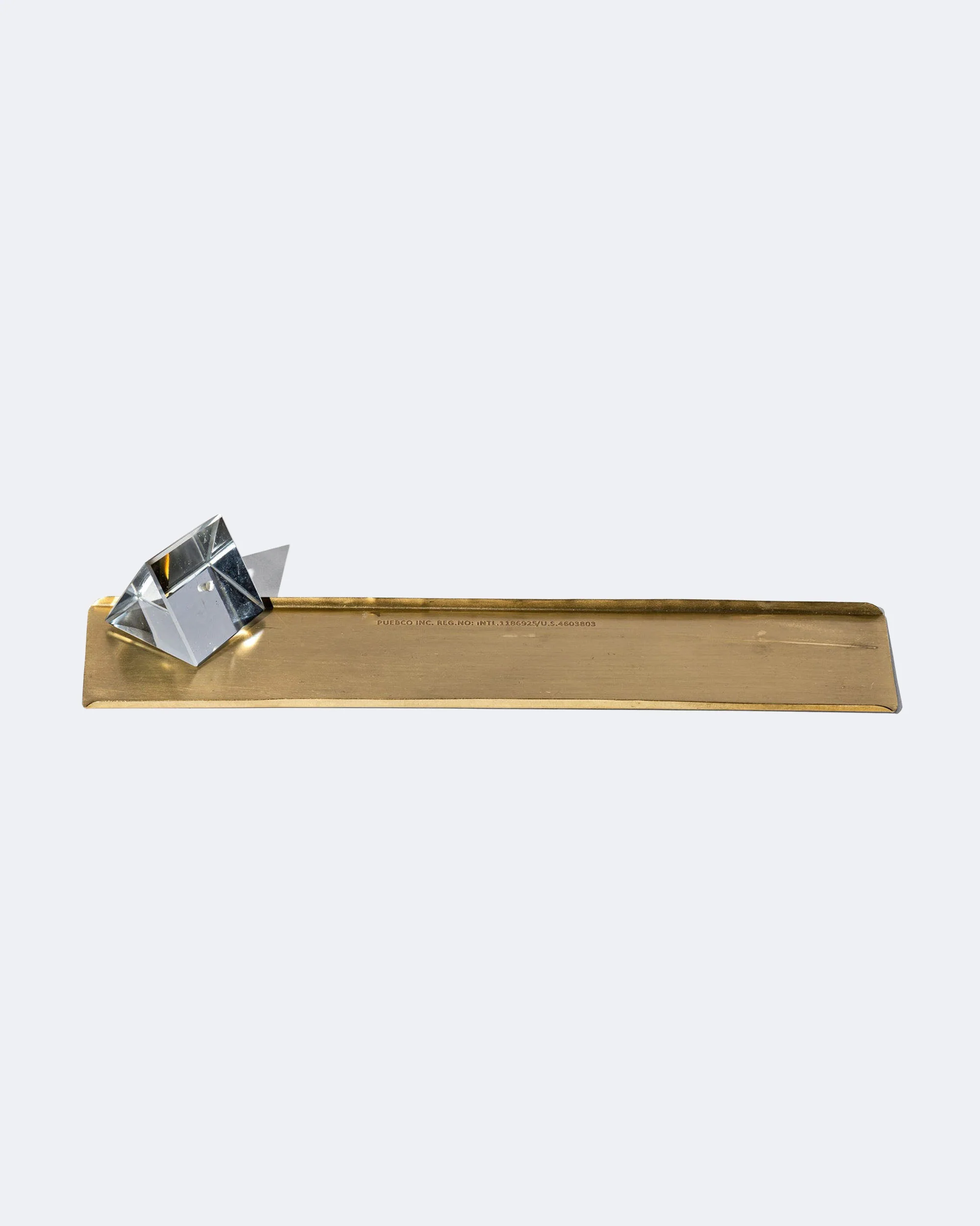 Prism Incense Holder With Brass Tray - Image 3