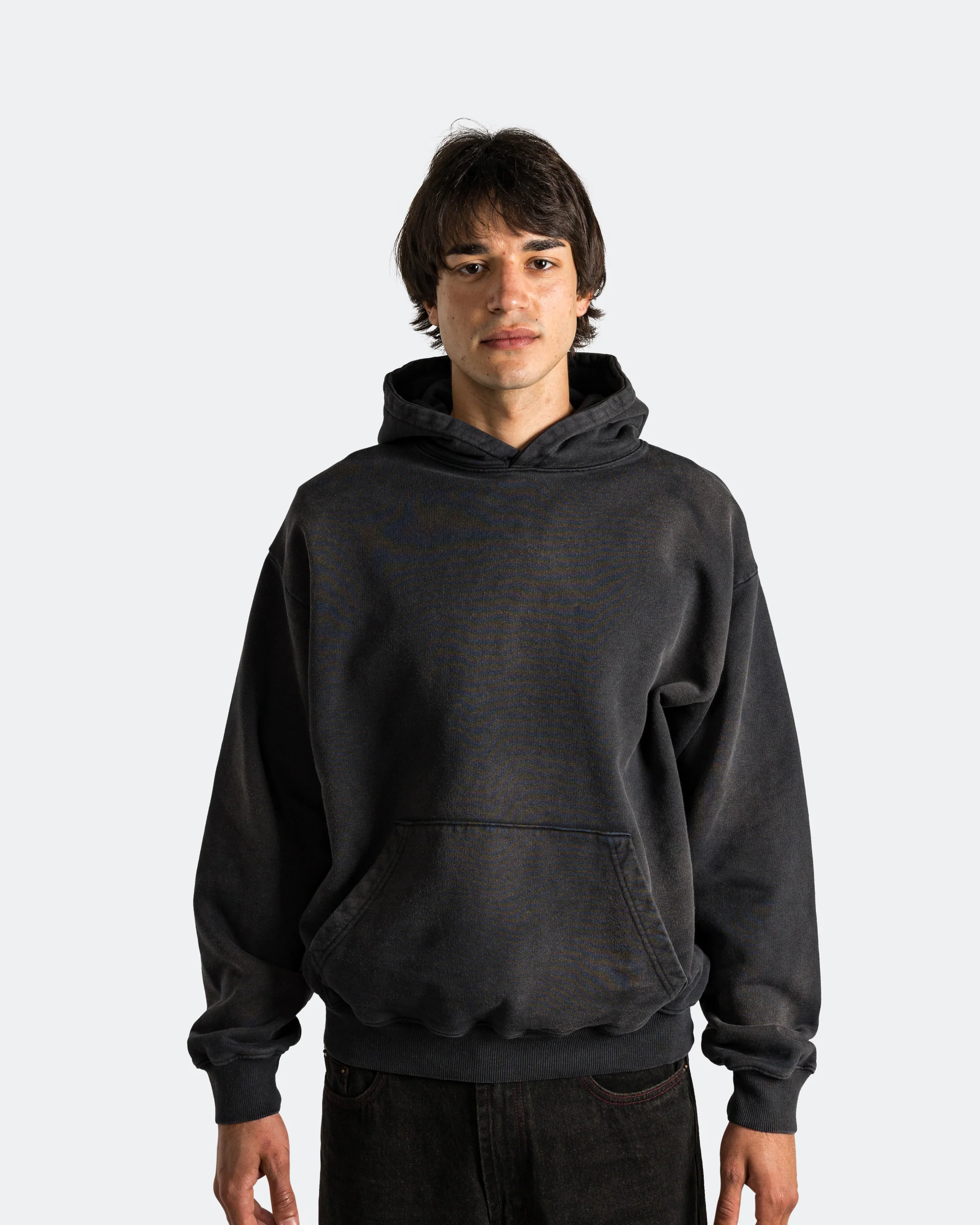 Pareidolia Hoodie - Faded Black - Image 2