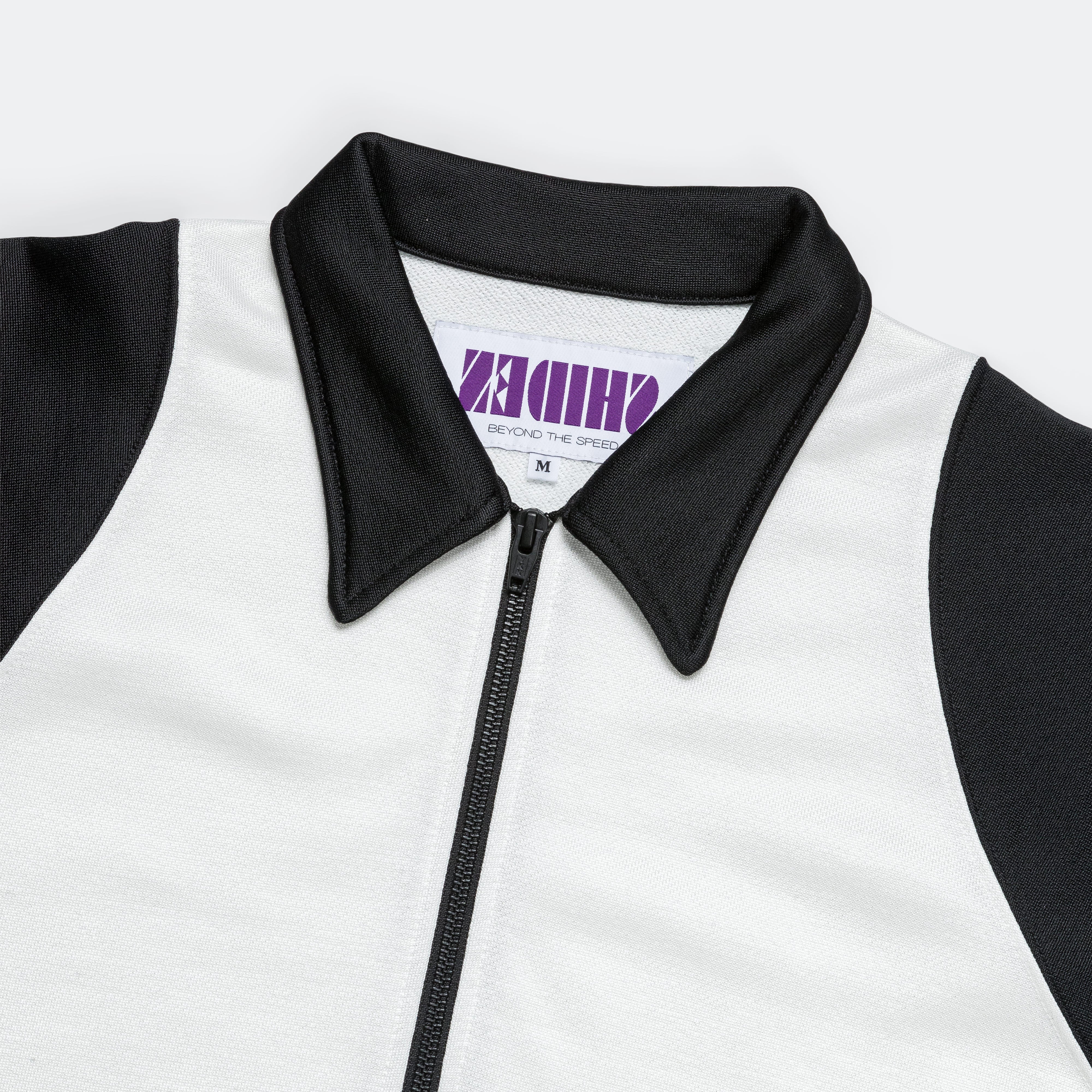 Pullover L/S Polo - Off White/Black - Image 2