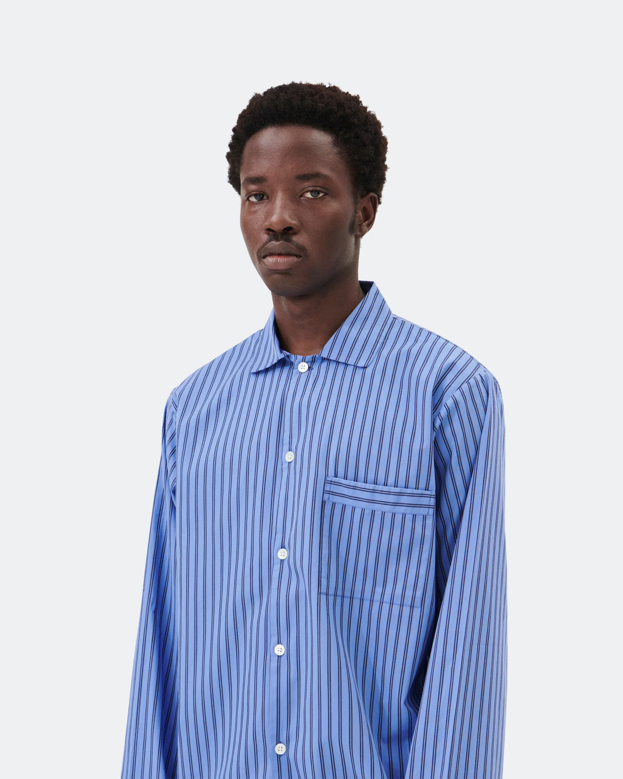 Pyjama Shirt - Boro Stripes - Image 2