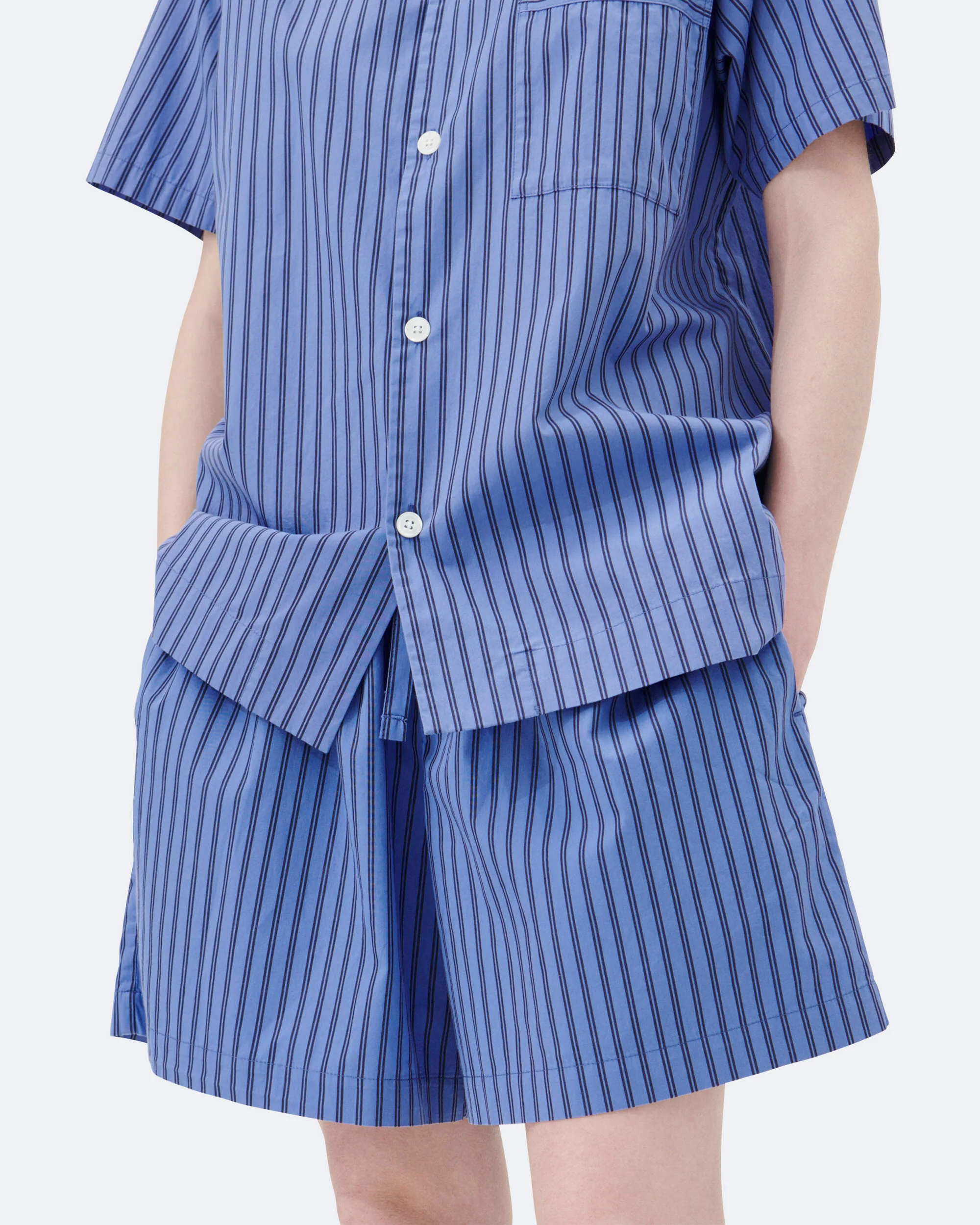 Pyjama Shorts - Boro Stripes - Image 2