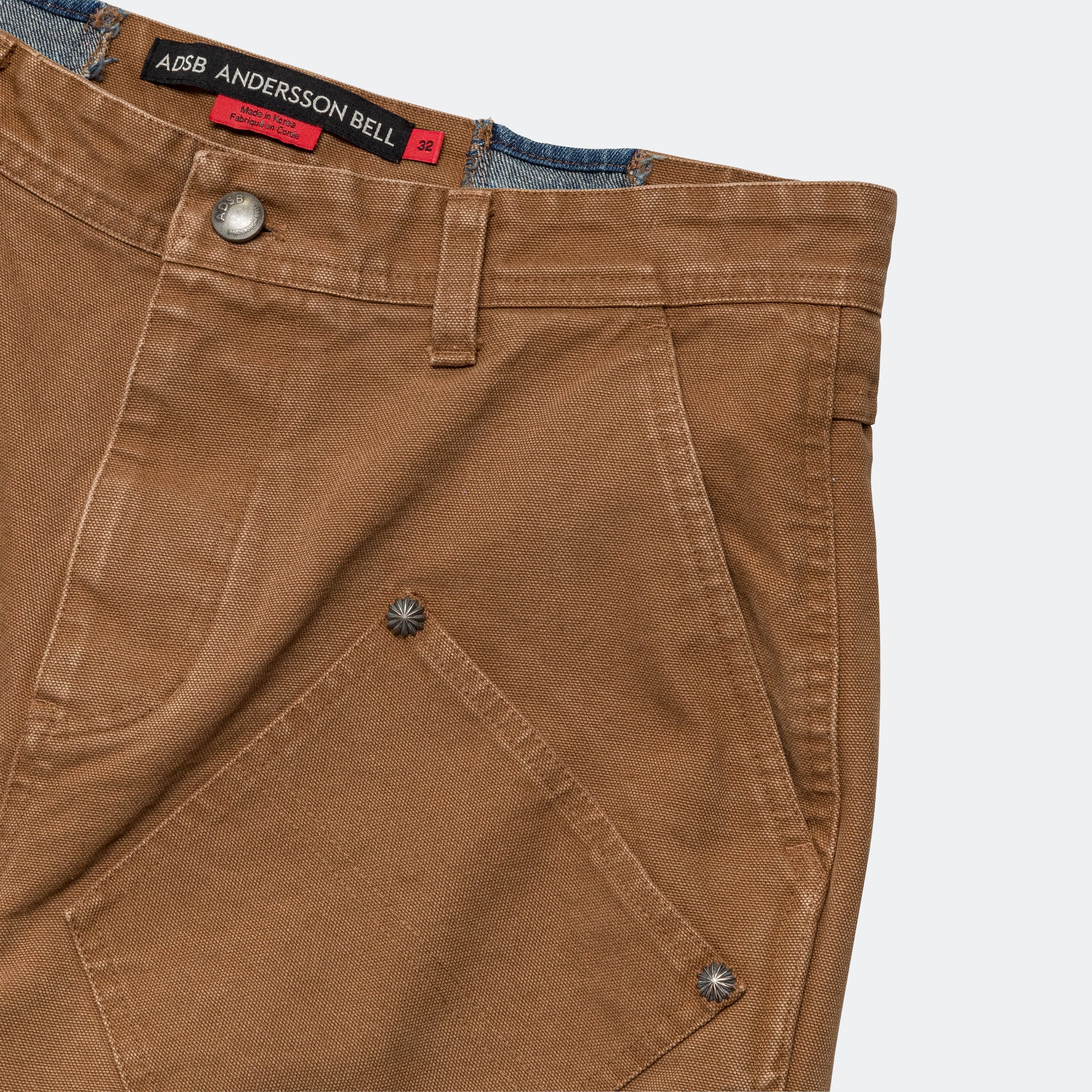 Re-make Carpenter Jeans - Brown/Blue - Image 3