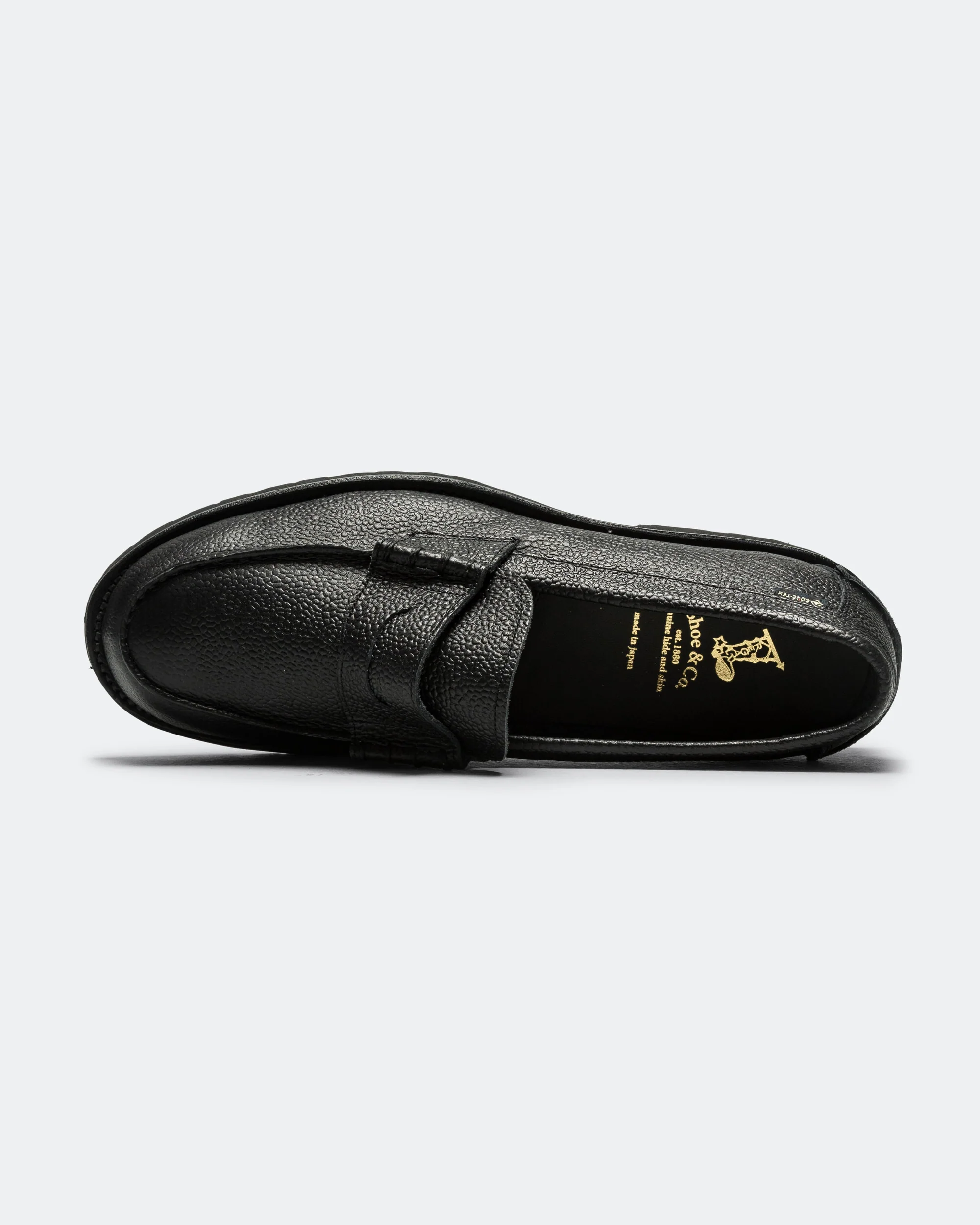 Beefroll Loafer - Pebbled Black Leather - Image 4