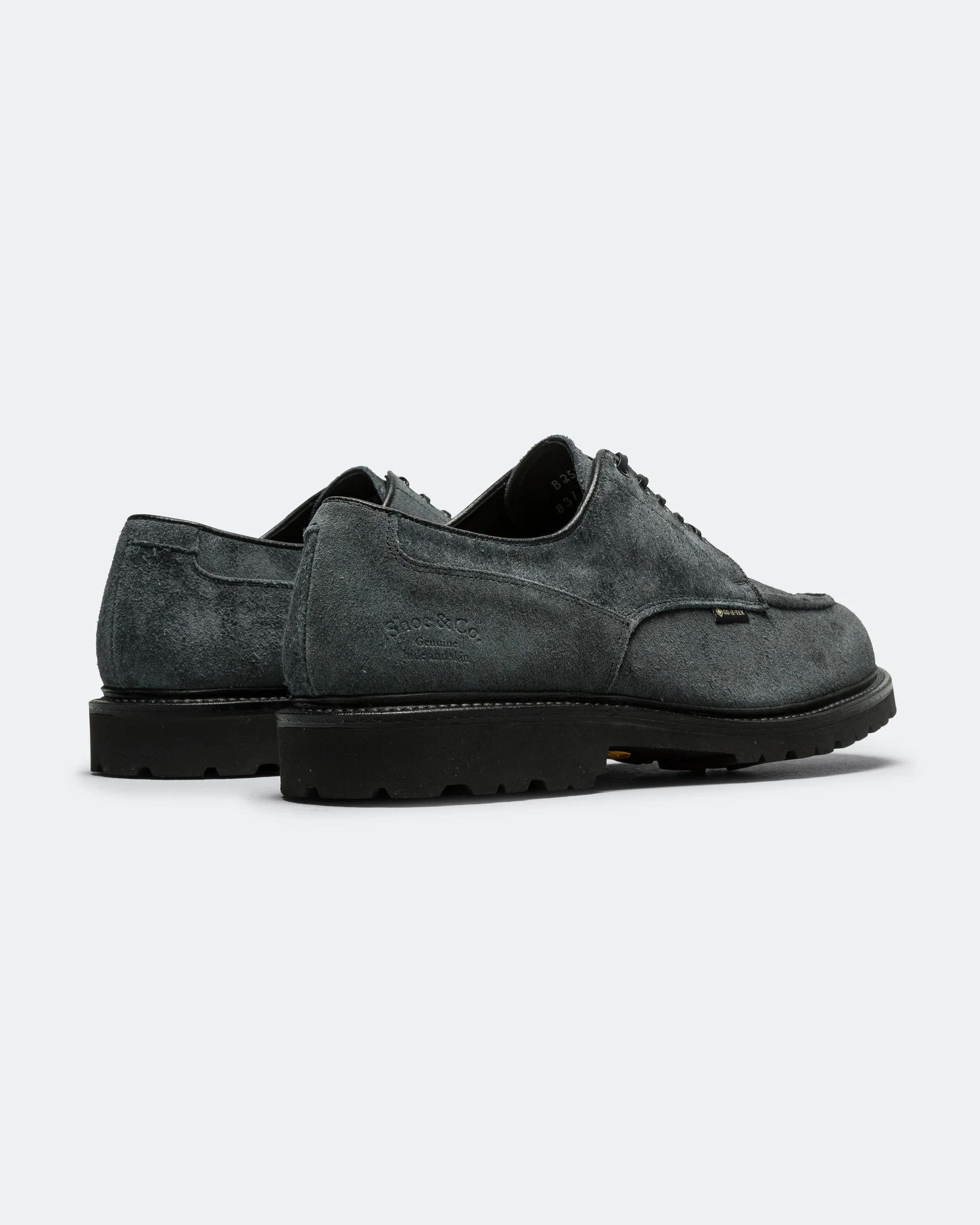U-Tip Derby GORE-TEX - Grey Suede - Image 3