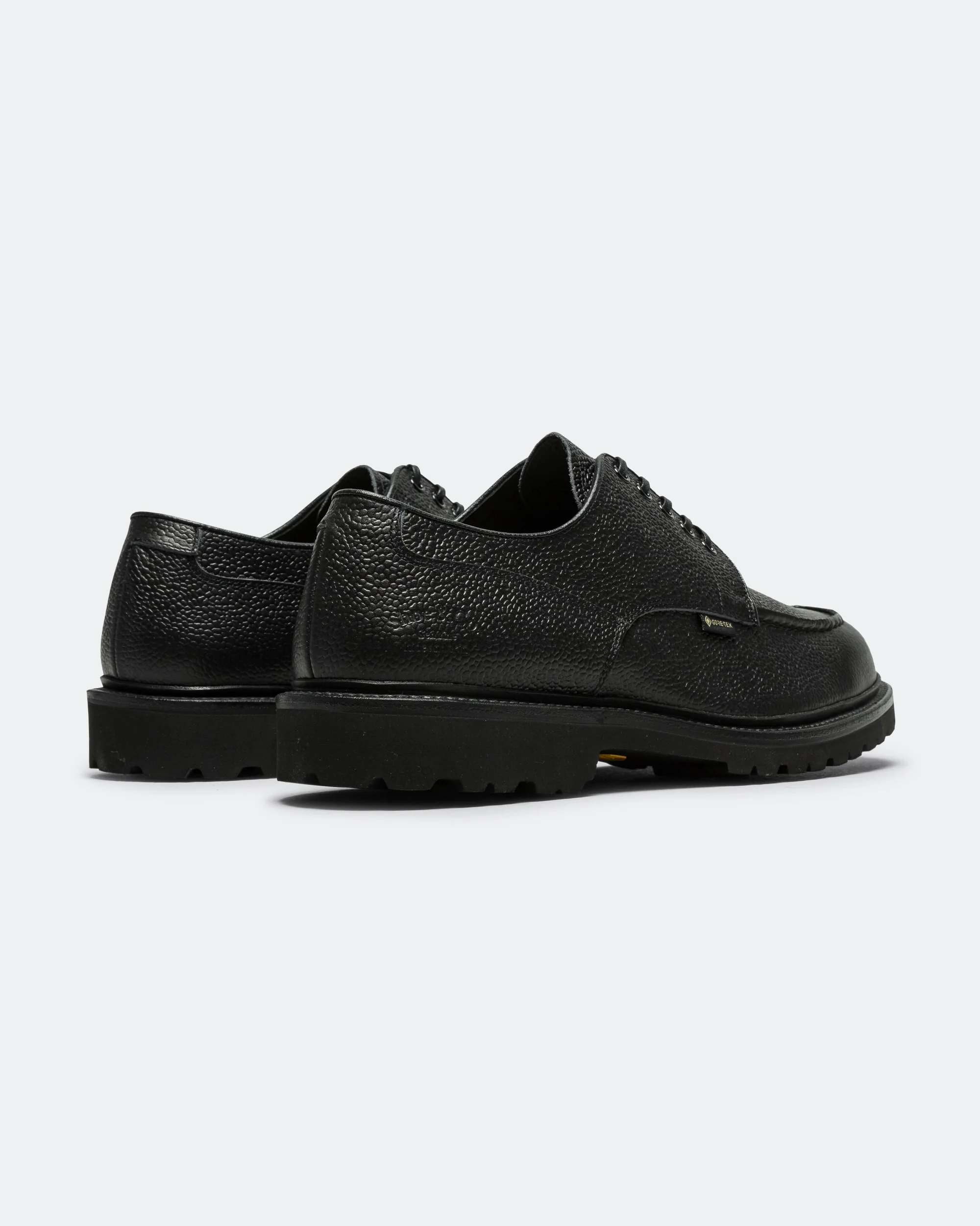 U-Tip Derby GORE-TEX - Pebbled Black Leather - Image 3