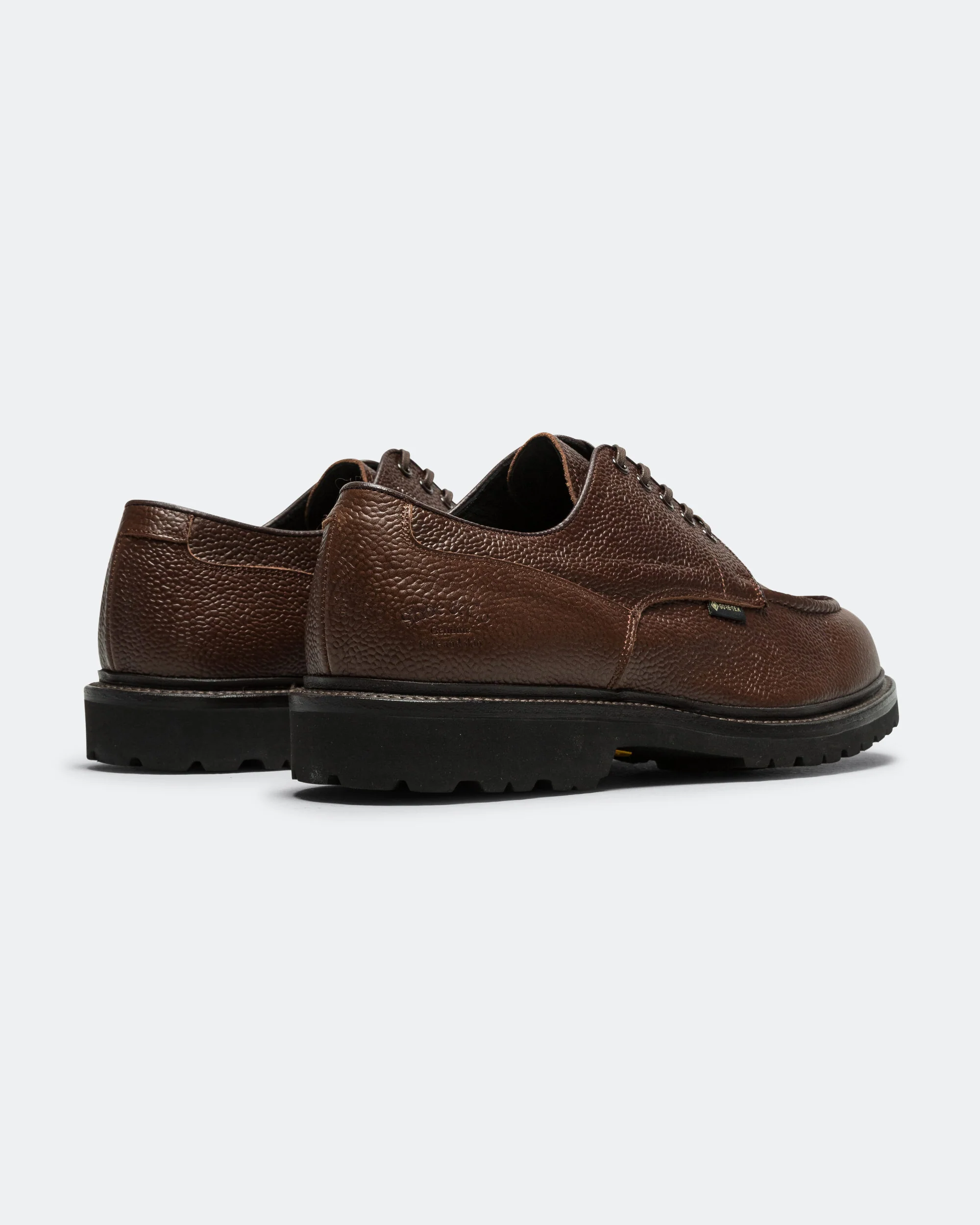 U-Tip Derby GORE-TEX - Pebbled Brown Leather - Image 3