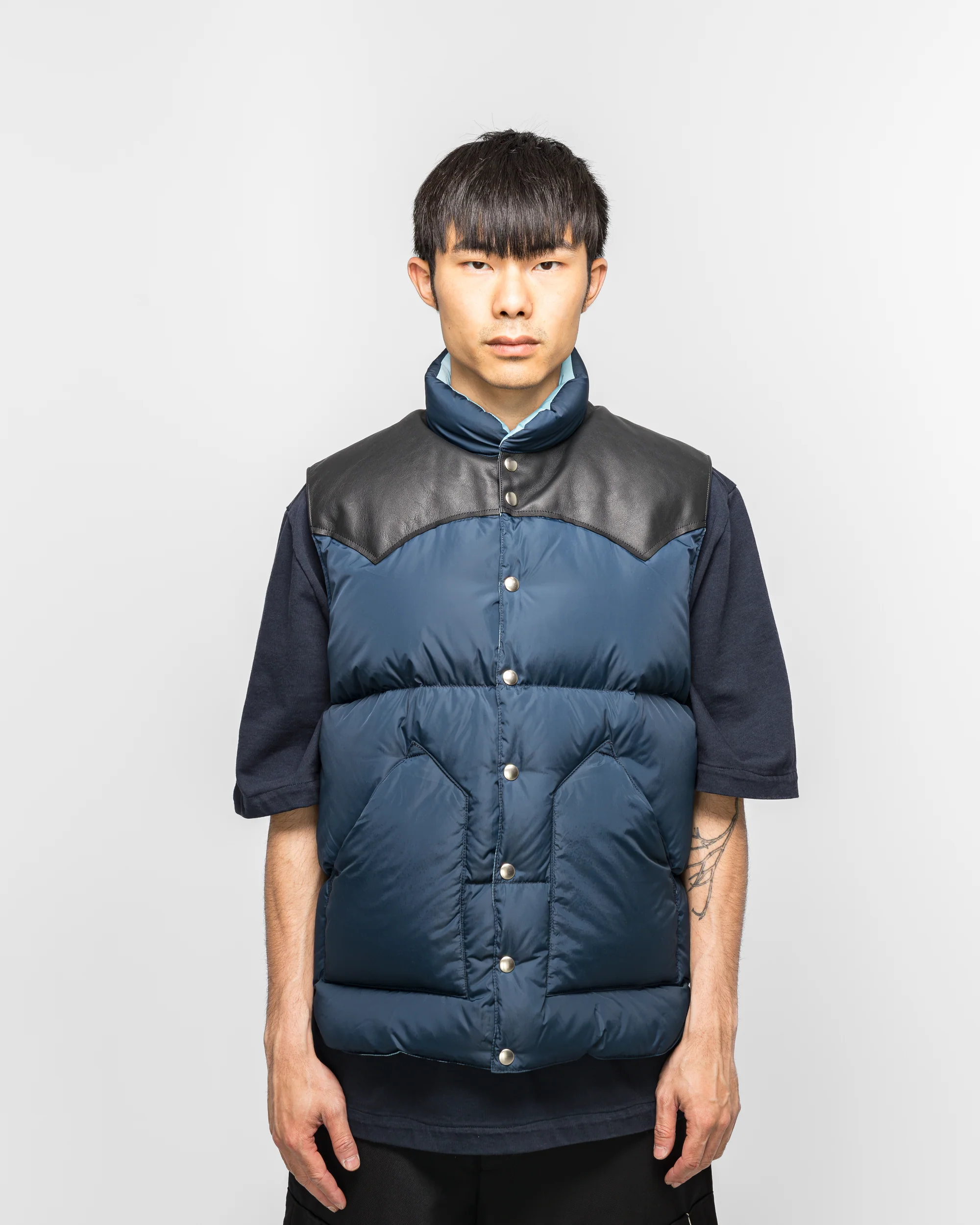 Down Vest - Dark Navy - Image 2