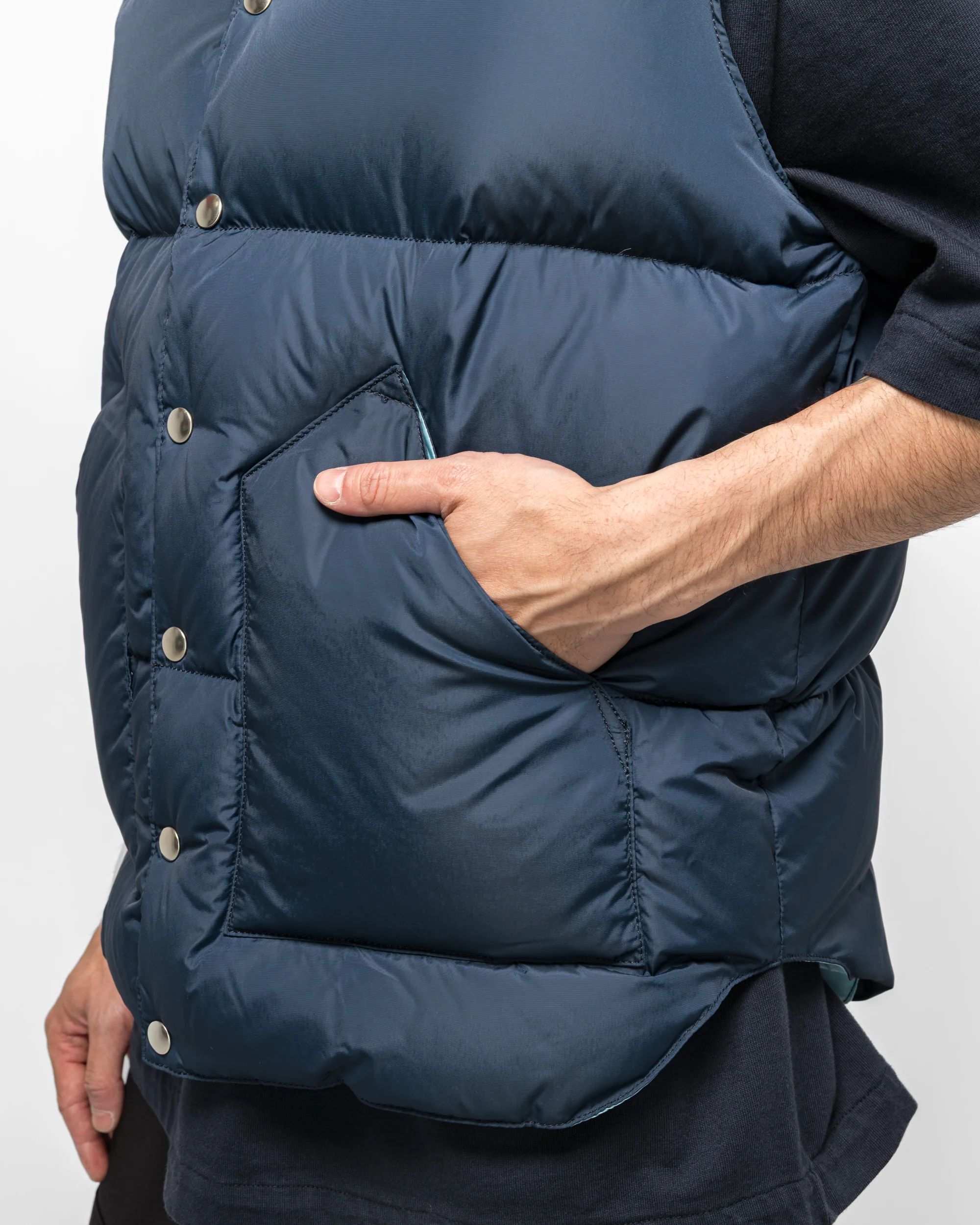 Down Vest - Dark Navy - Image 5